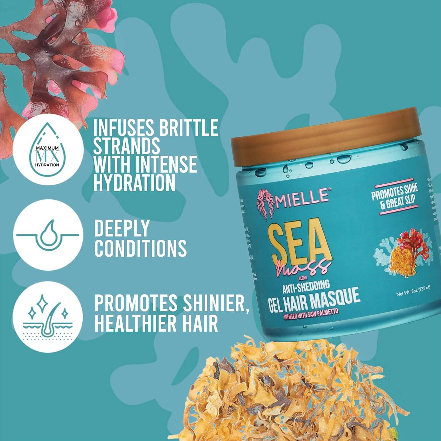  Sea Moss Gel Hair Masque - image 2
