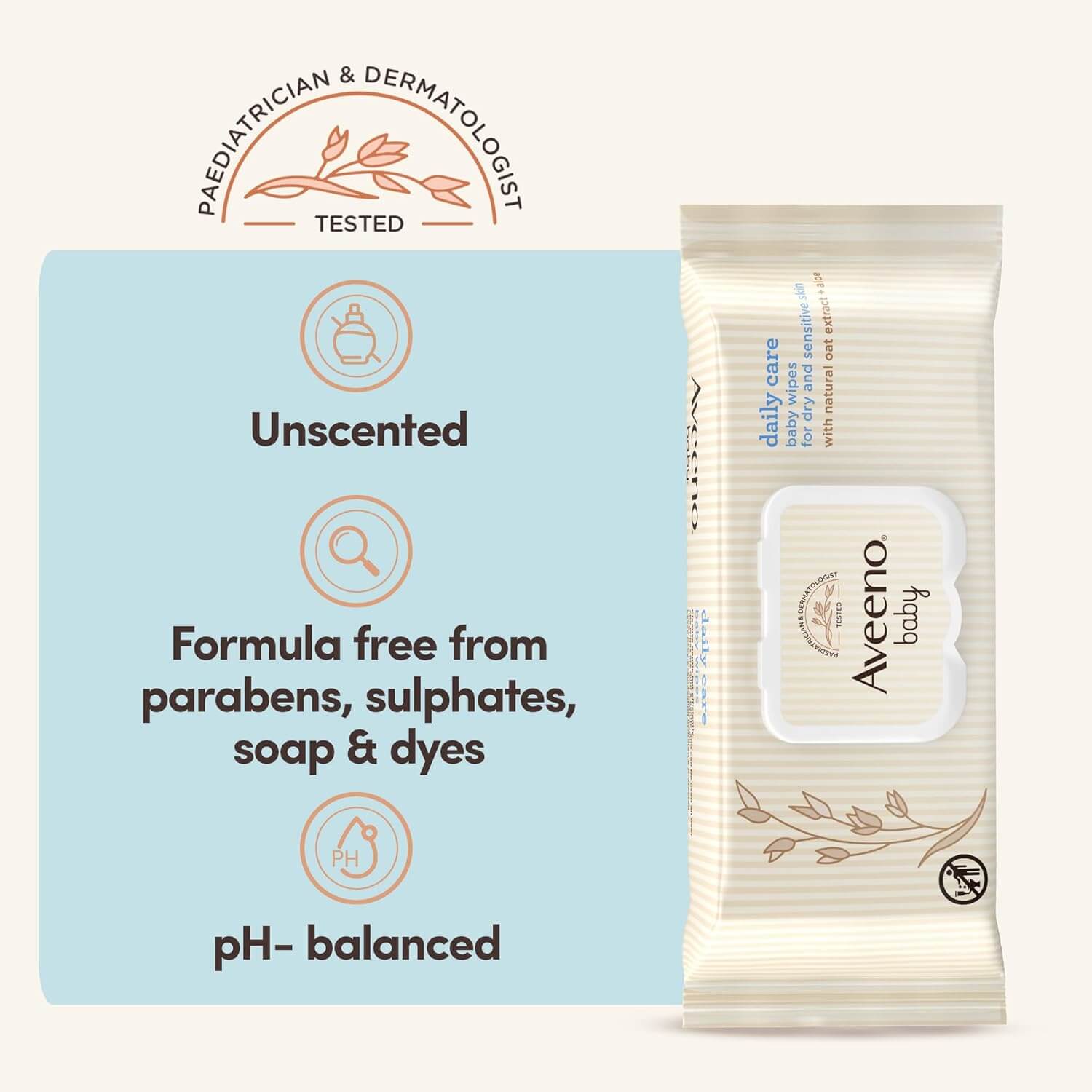 Baby Daily Care Wipes Dry and Sensitive Skin - image 5