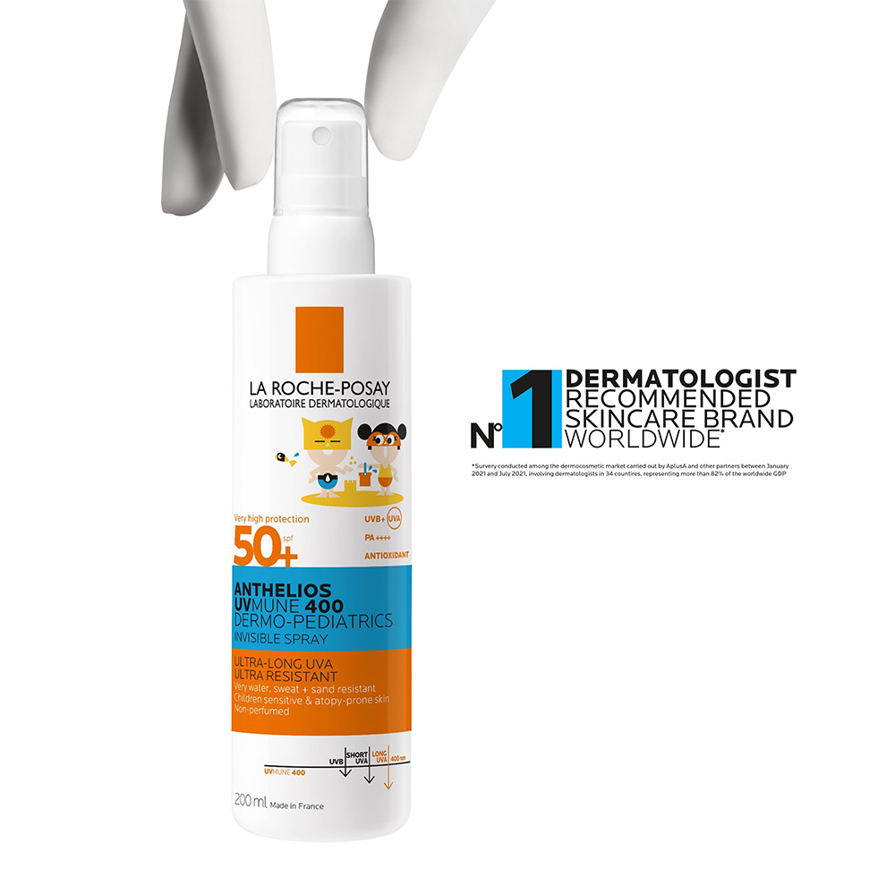 Anthelios Dermo-Pediatrics UVMune 400 Invisible Spray SPF50+ - image 6
