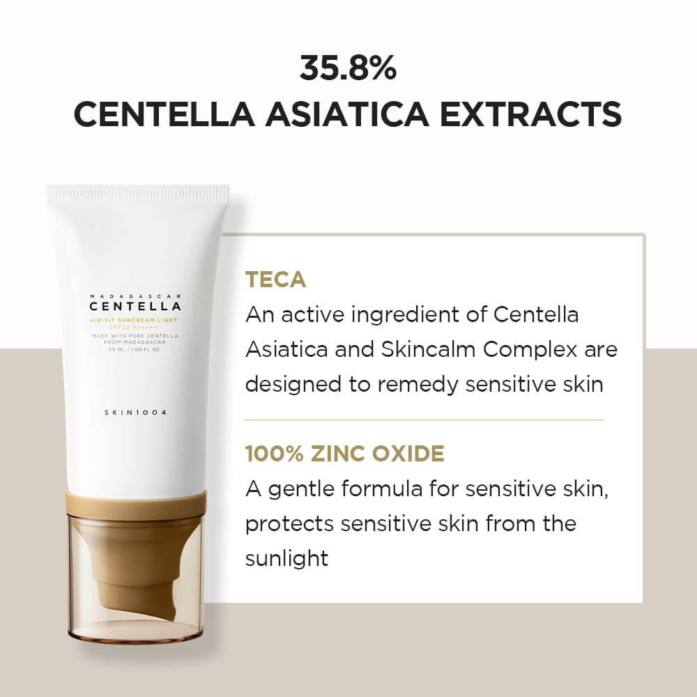 Madagascar Centella Air-Fit Suncream Light SPF30 PA++++ - image 4