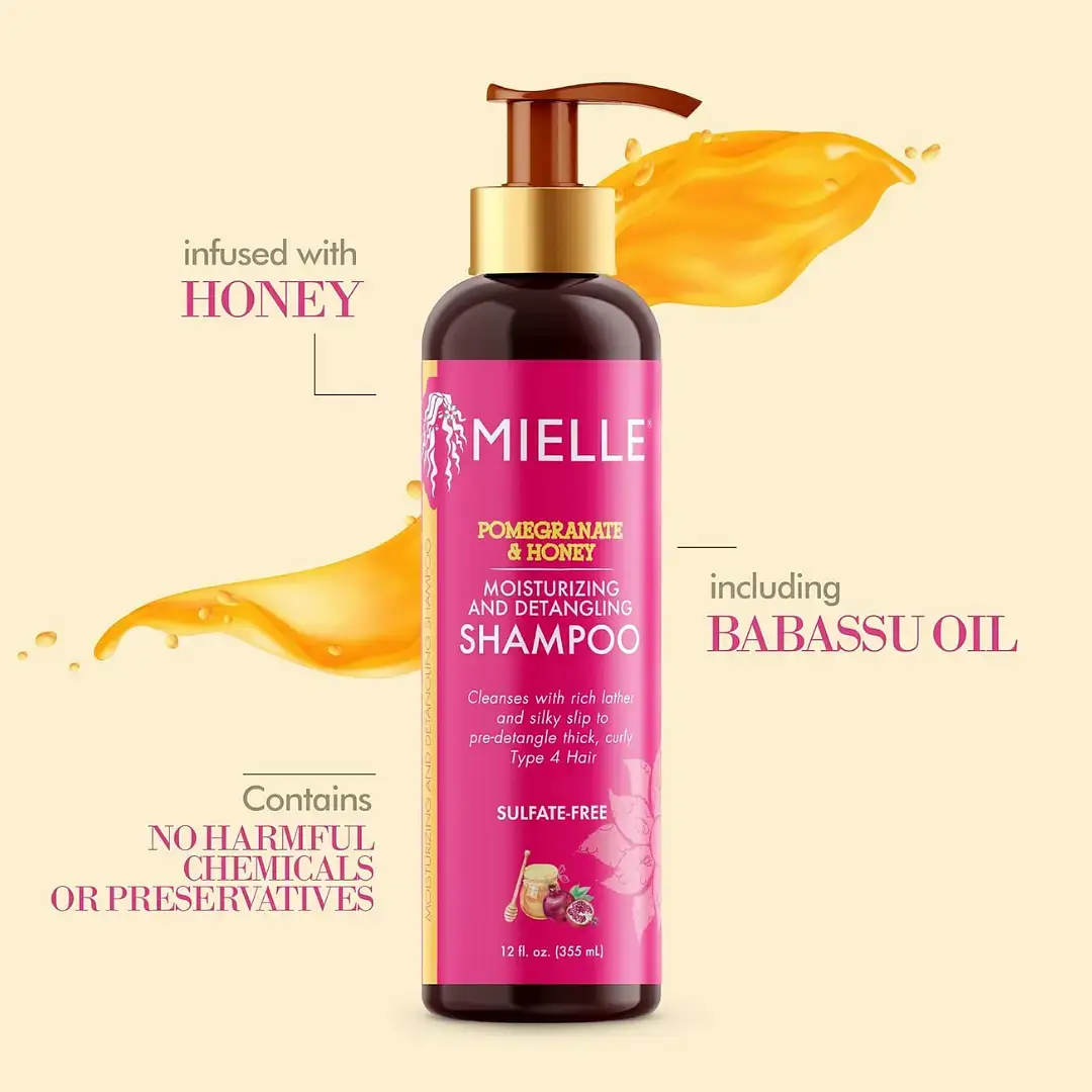 Pomegranate & Honey Moisturizing and Detangling Shampoo - image 3
