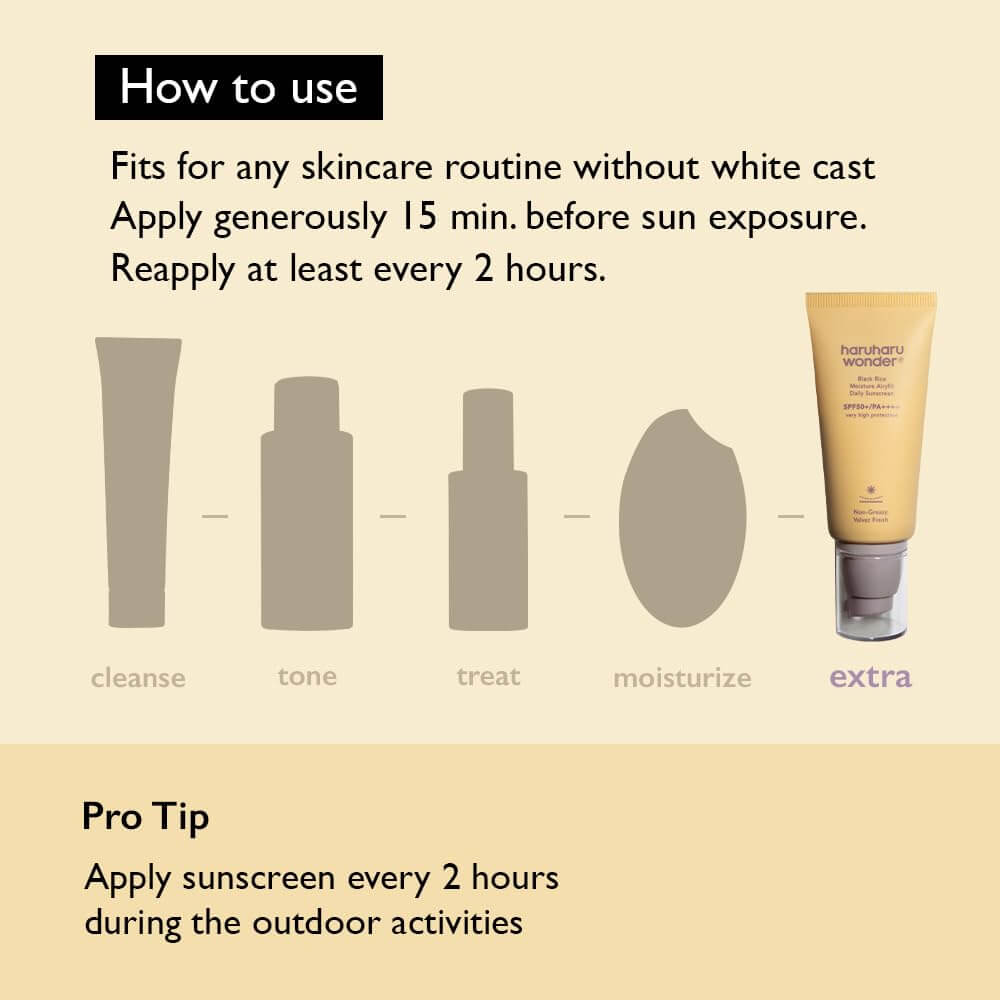 Black Rice Moisture Airyfit Sunscreen SPF50+ PA++++ - image 7