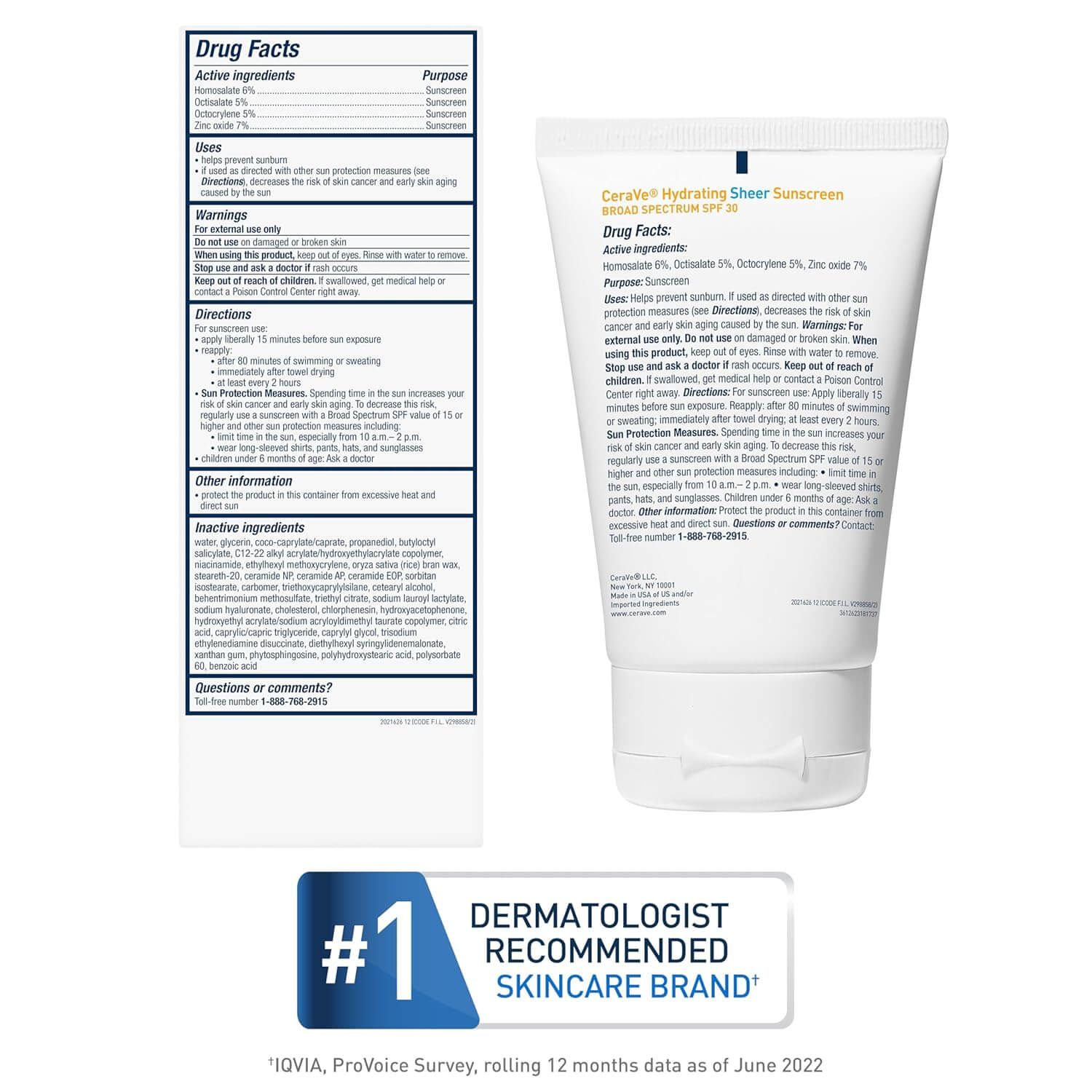 Hydrating Sheer Sunscreen Broad Spectrum SPF 30 for Face & Body - image 10