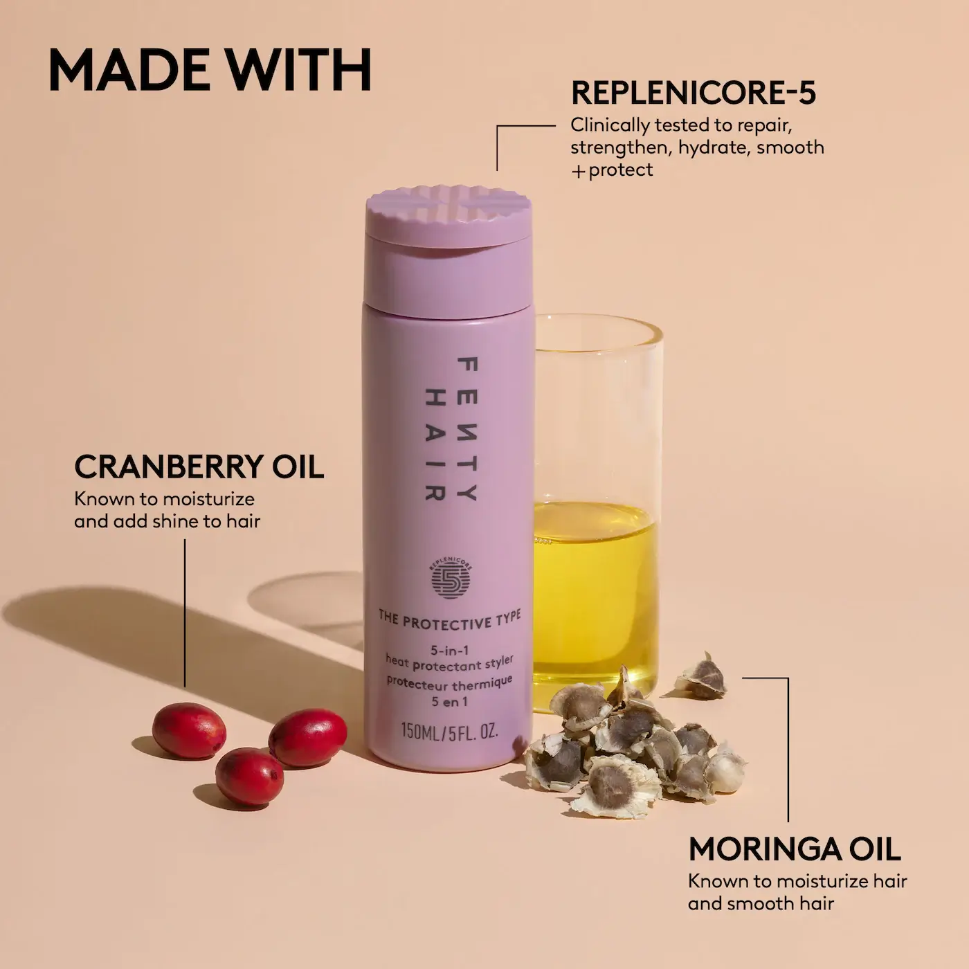 The Protective Type Frizz-Smoothing Heat Protectant Styling Cream - image 2