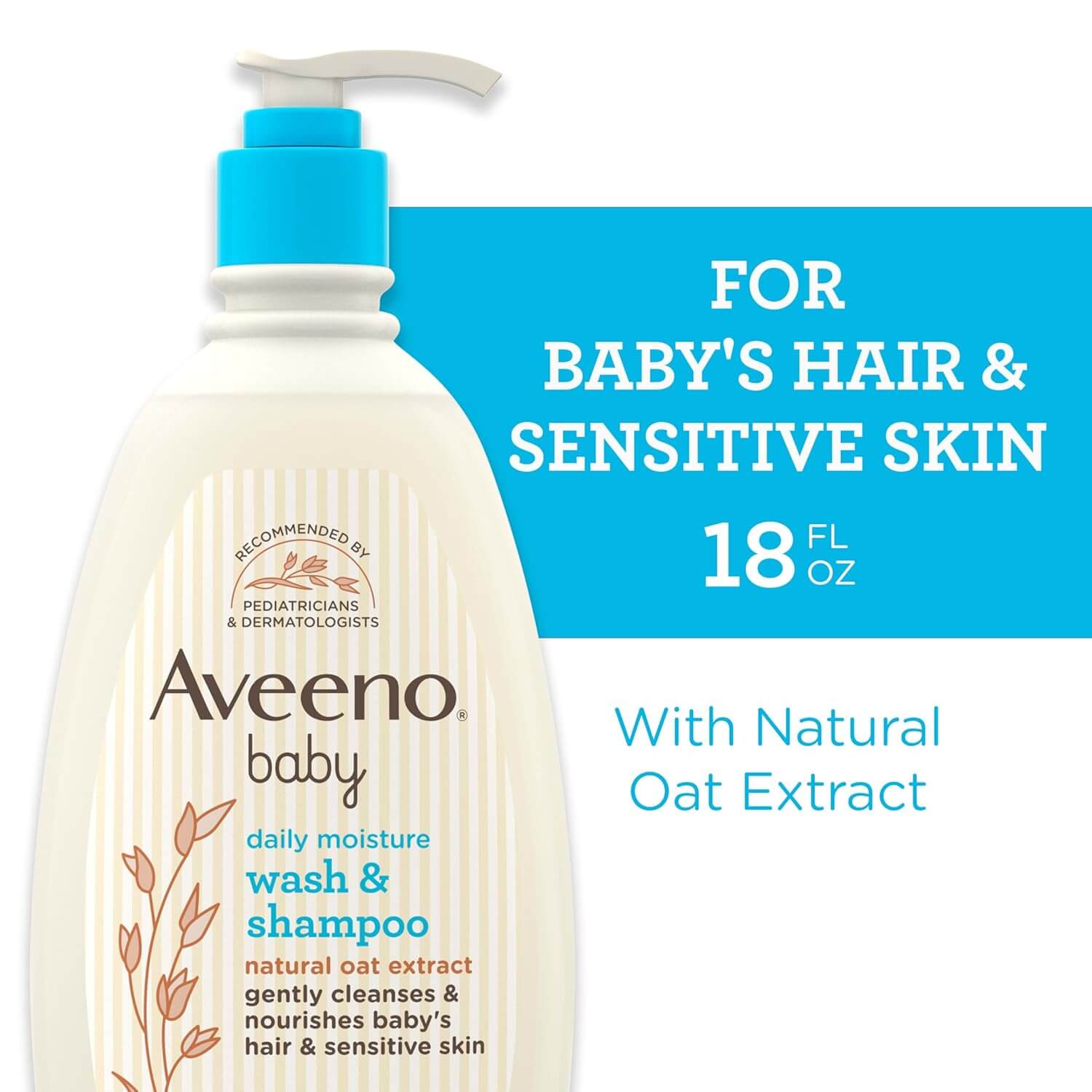 Baby Daily Moisture Wash & Shampoo  - image 2
