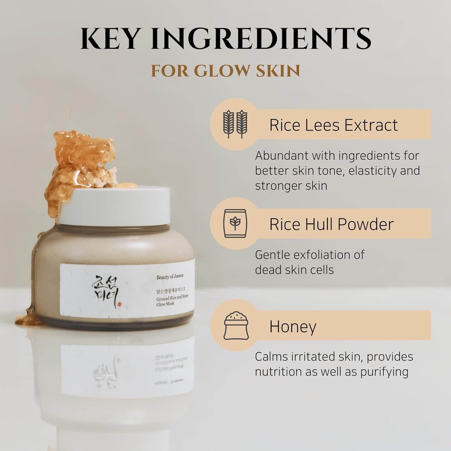 Ground Rice and Honey Glow Mask - image 3
