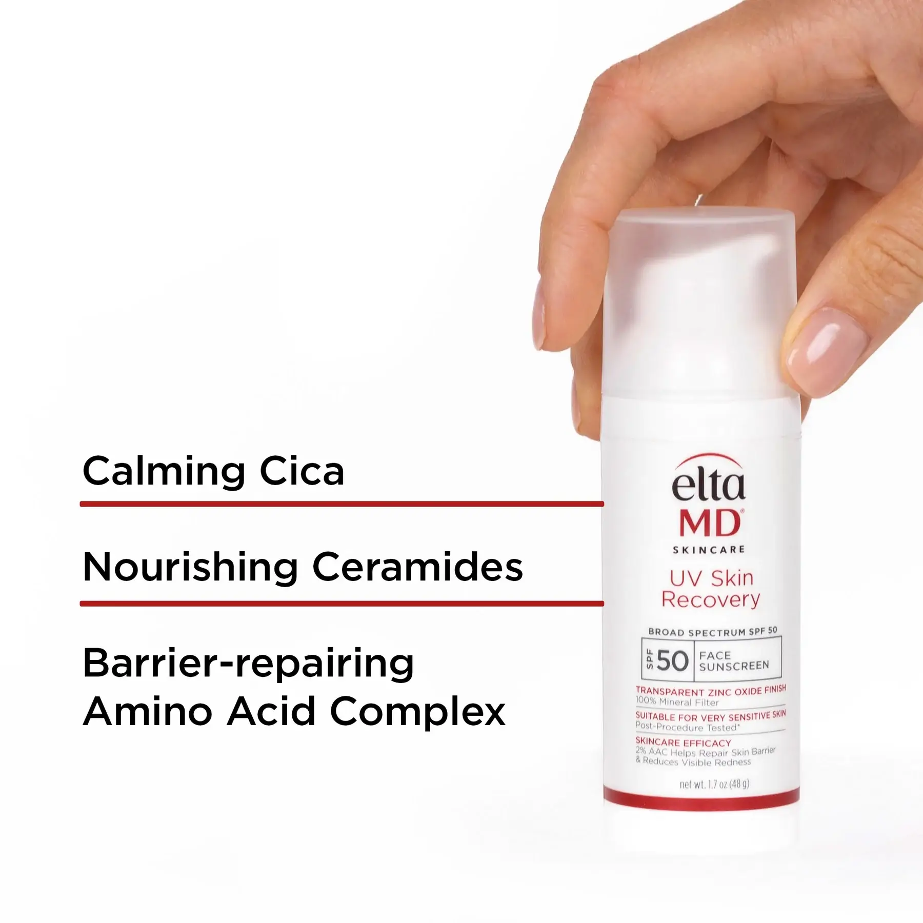 UV Skin Recovery Broad Spectrum SPF 50 Face Sunscreen - image 7