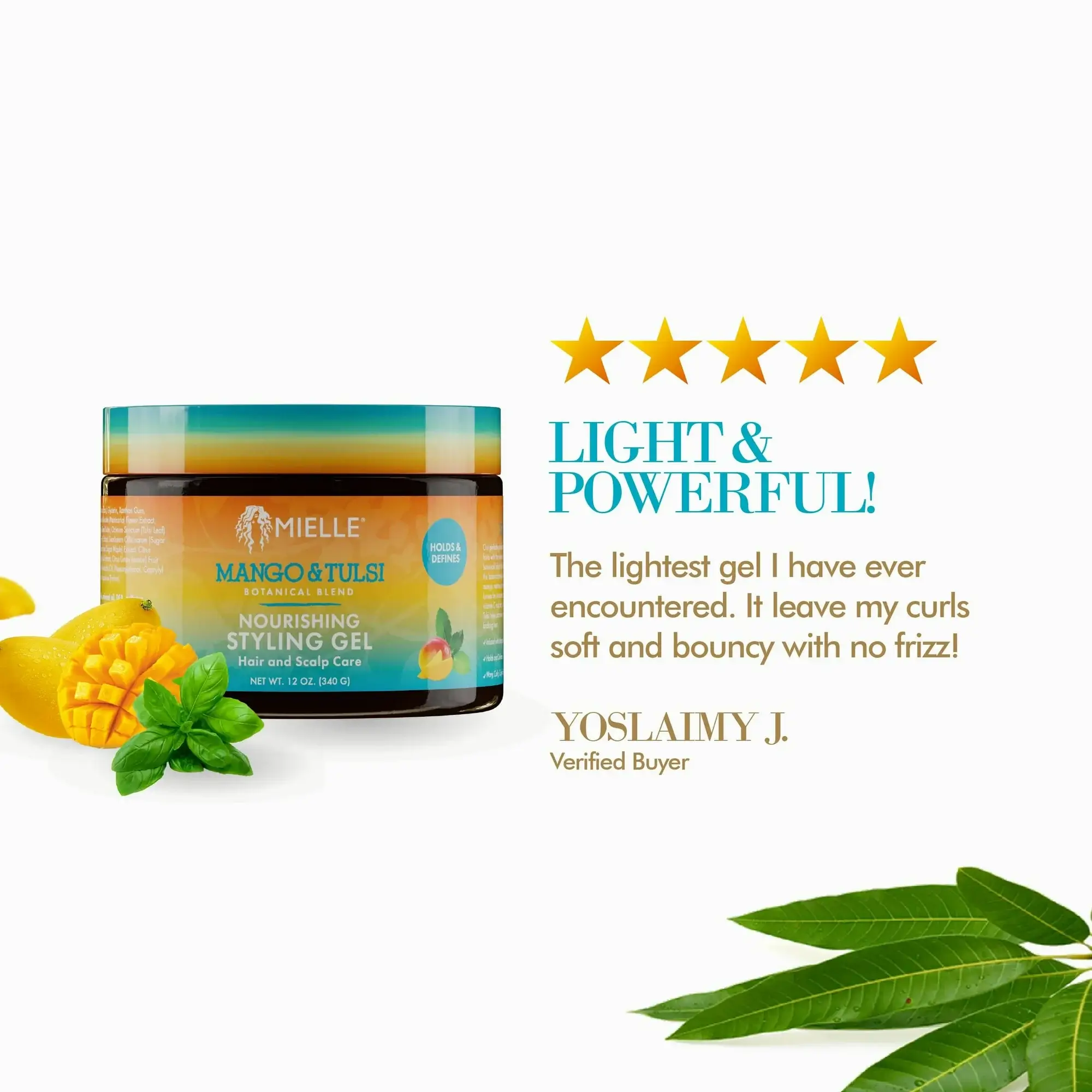 Mango & Tulsi Nourishing Styling Gel - image 4