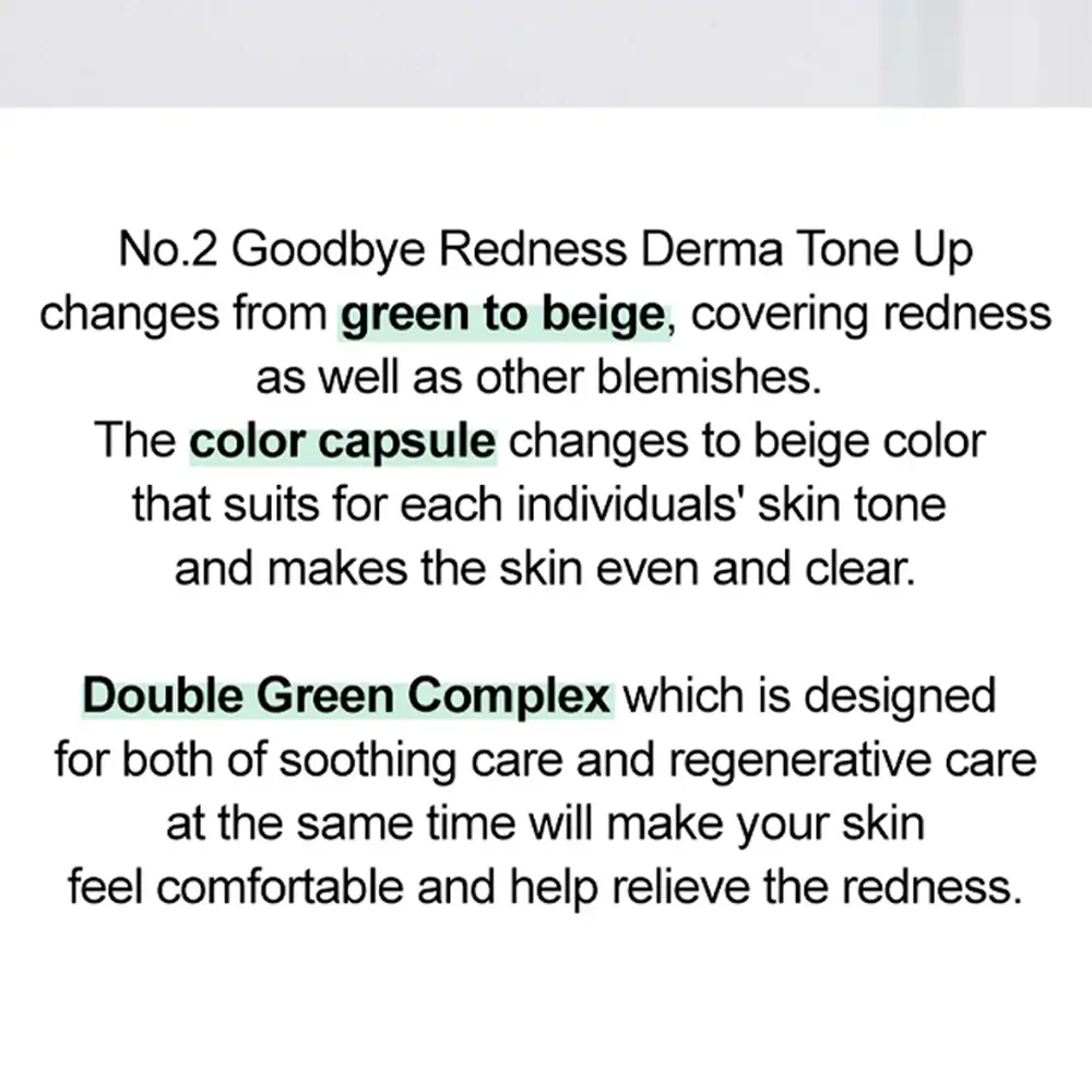 No.2 Goodbye Redness Derma Tone Up - image 4
