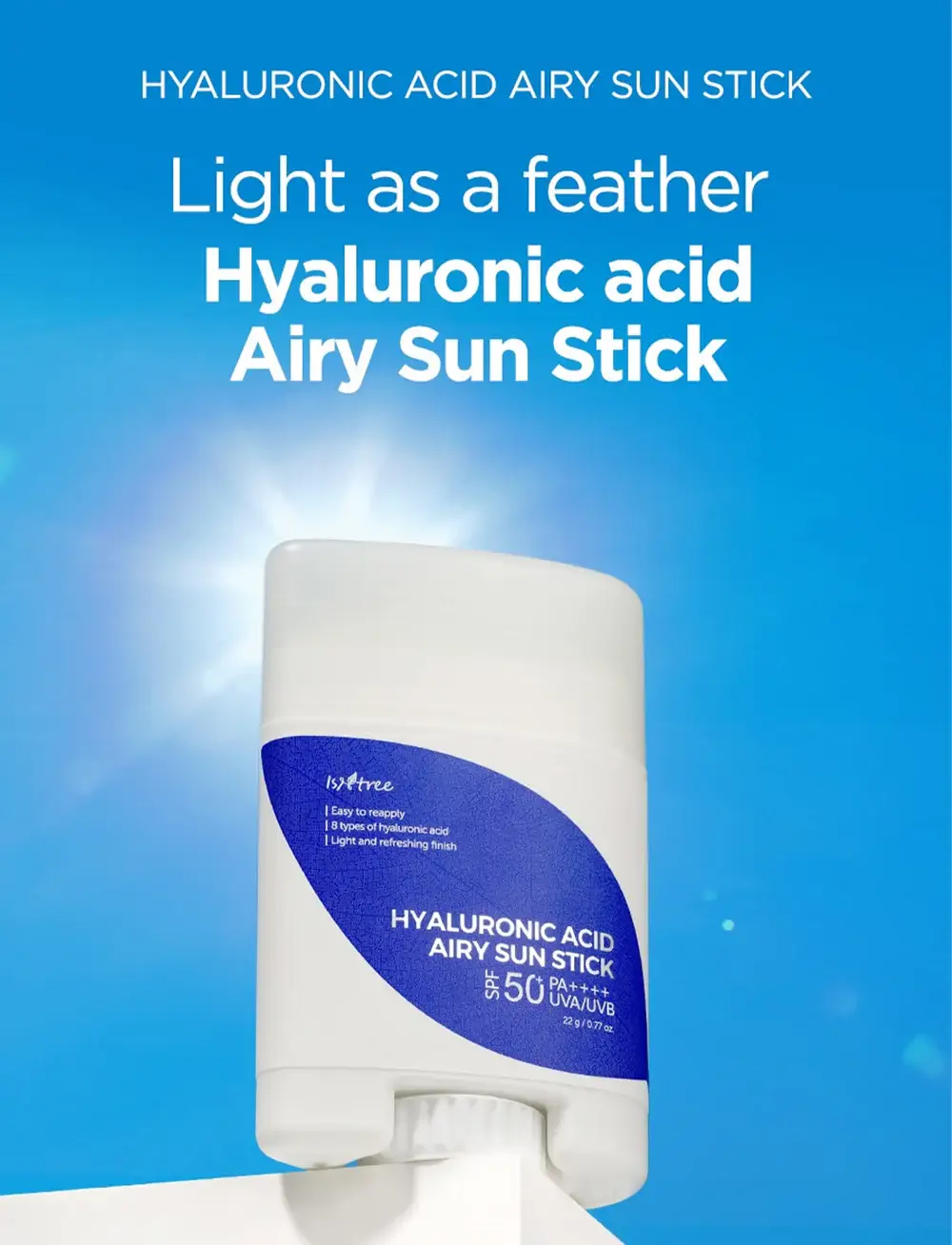 Hyaluronic Acid Airy Sun Stick SPF 50+PA++++ - image 2