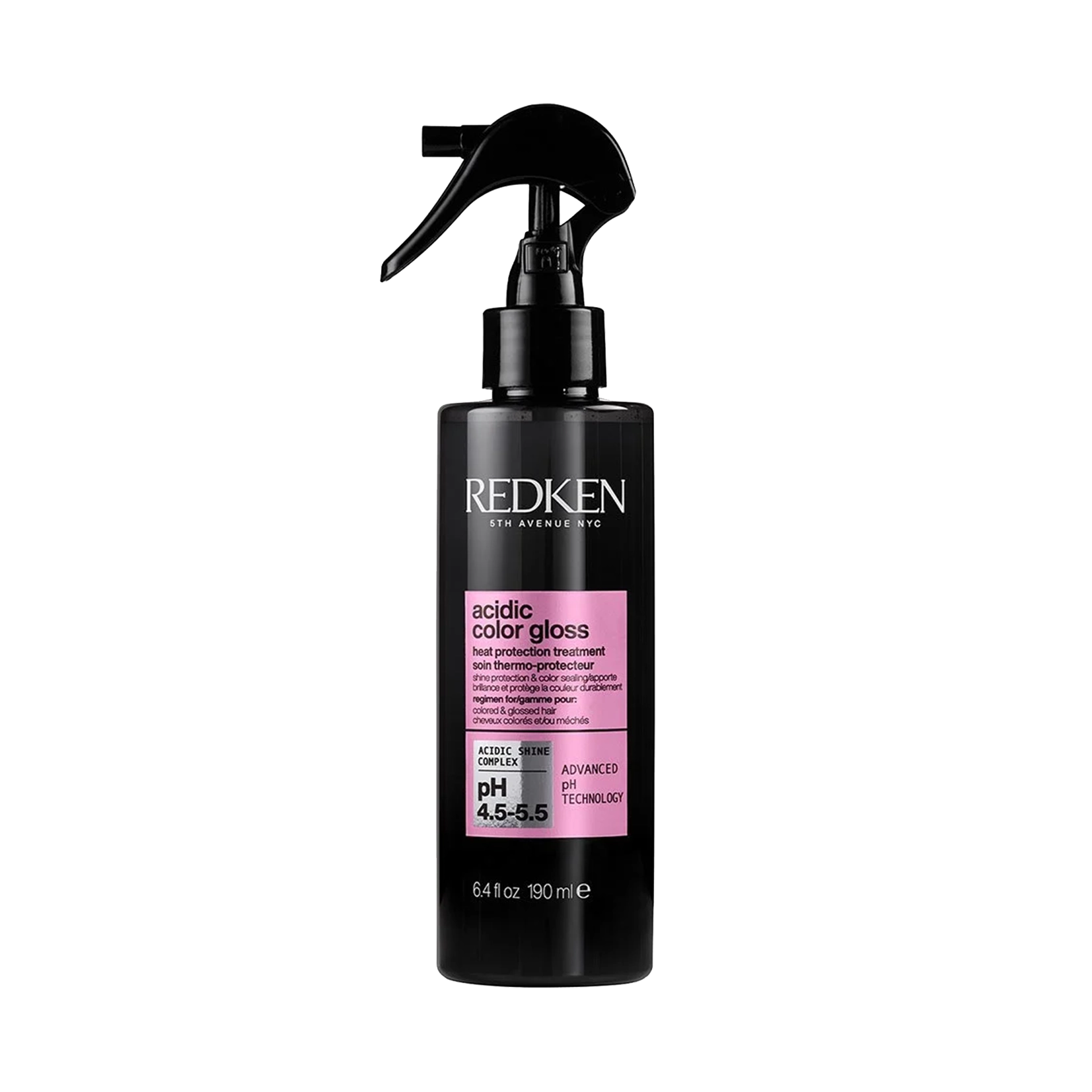 Acidic Color Gloss Heat Protection Leave-In Treatment