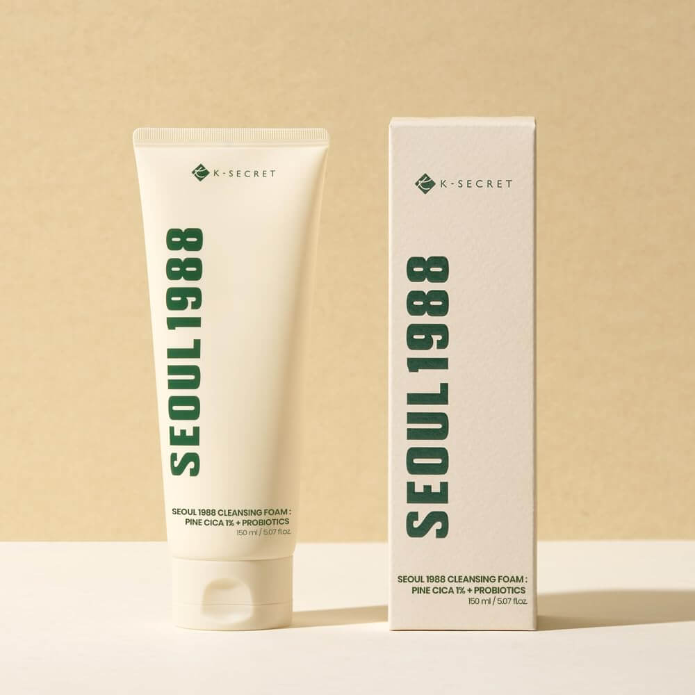 SEOUL 1988 Cleansing Foam : Pine Cica 1% + Probiotics - image 8