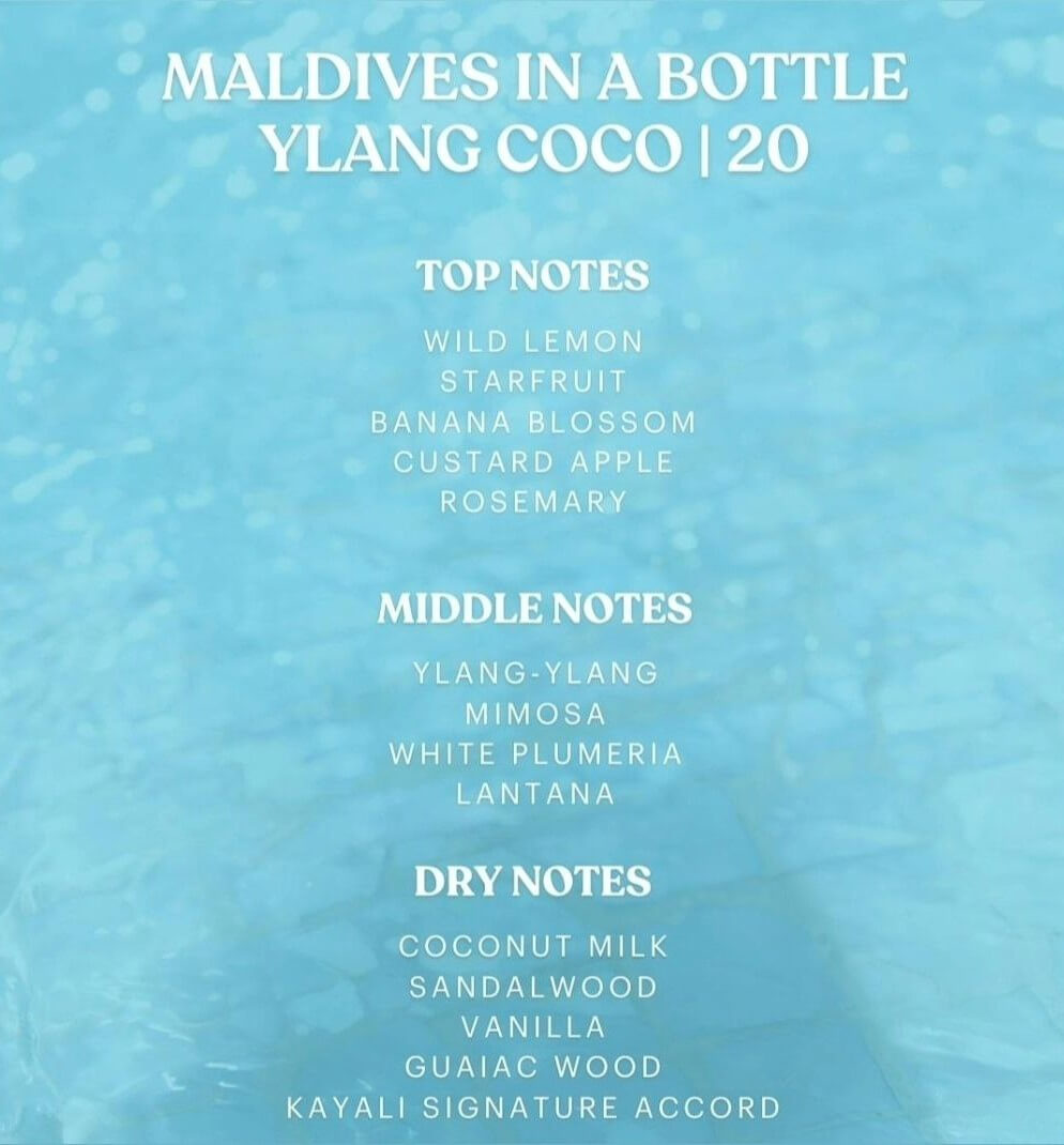 Maldives in a Bottle Ylang Coco | 20 Eau de Parfum - image 2