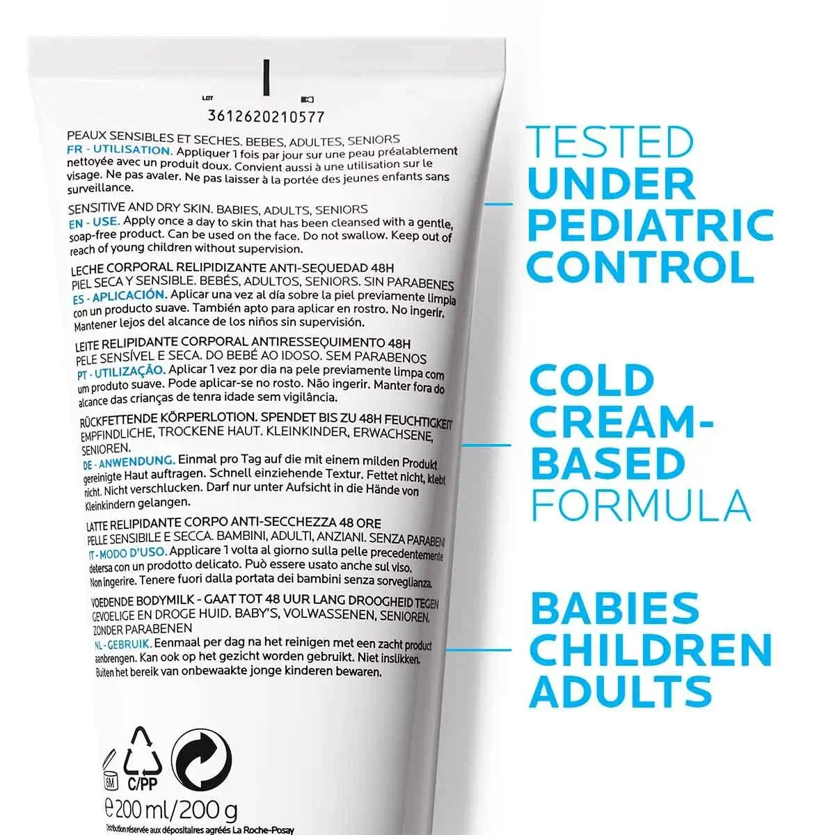 Lipikar Lait Body Milk for Dry Skin - image 7