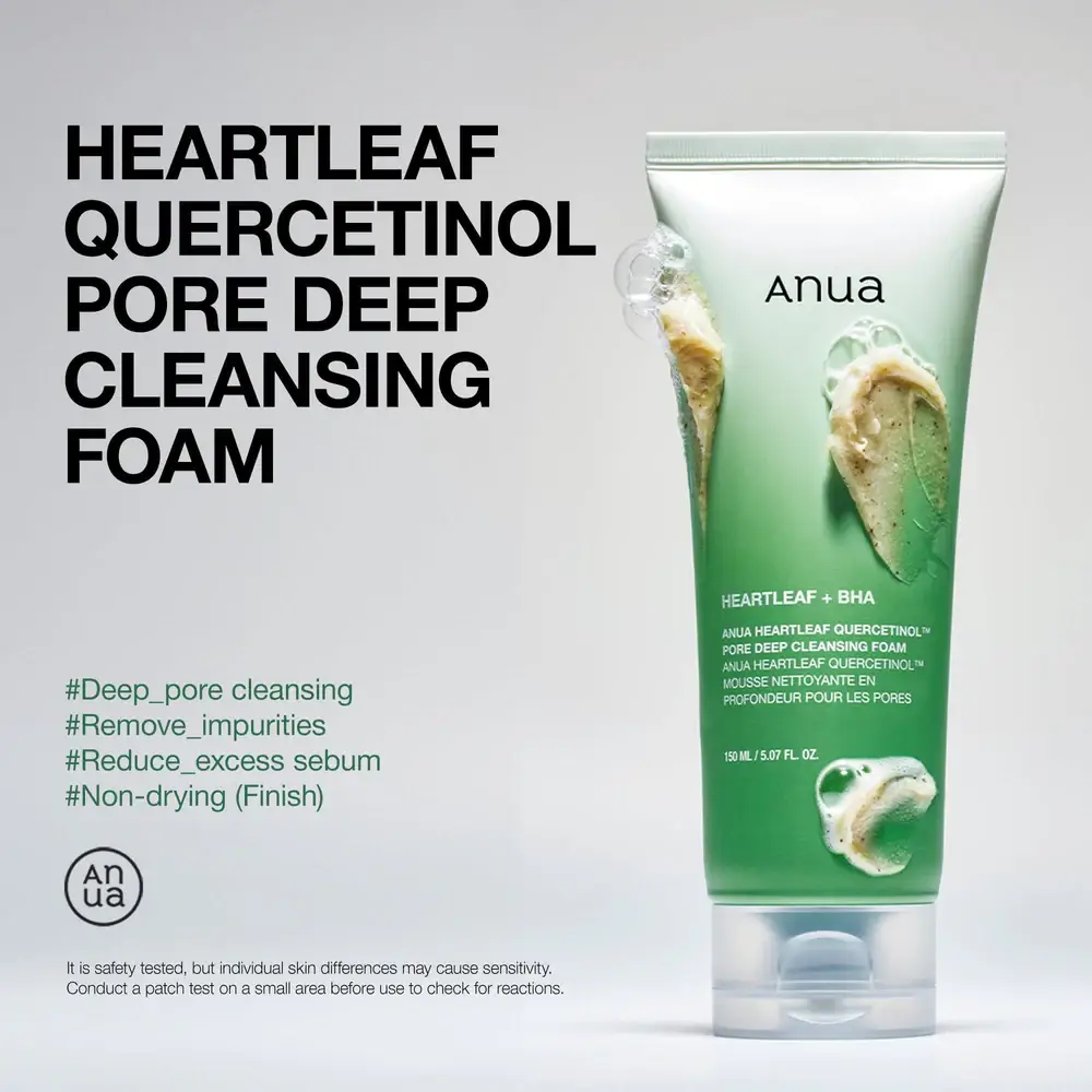 Heartleaf Quercetinol Pore Deep Cleansing Foam - image 2