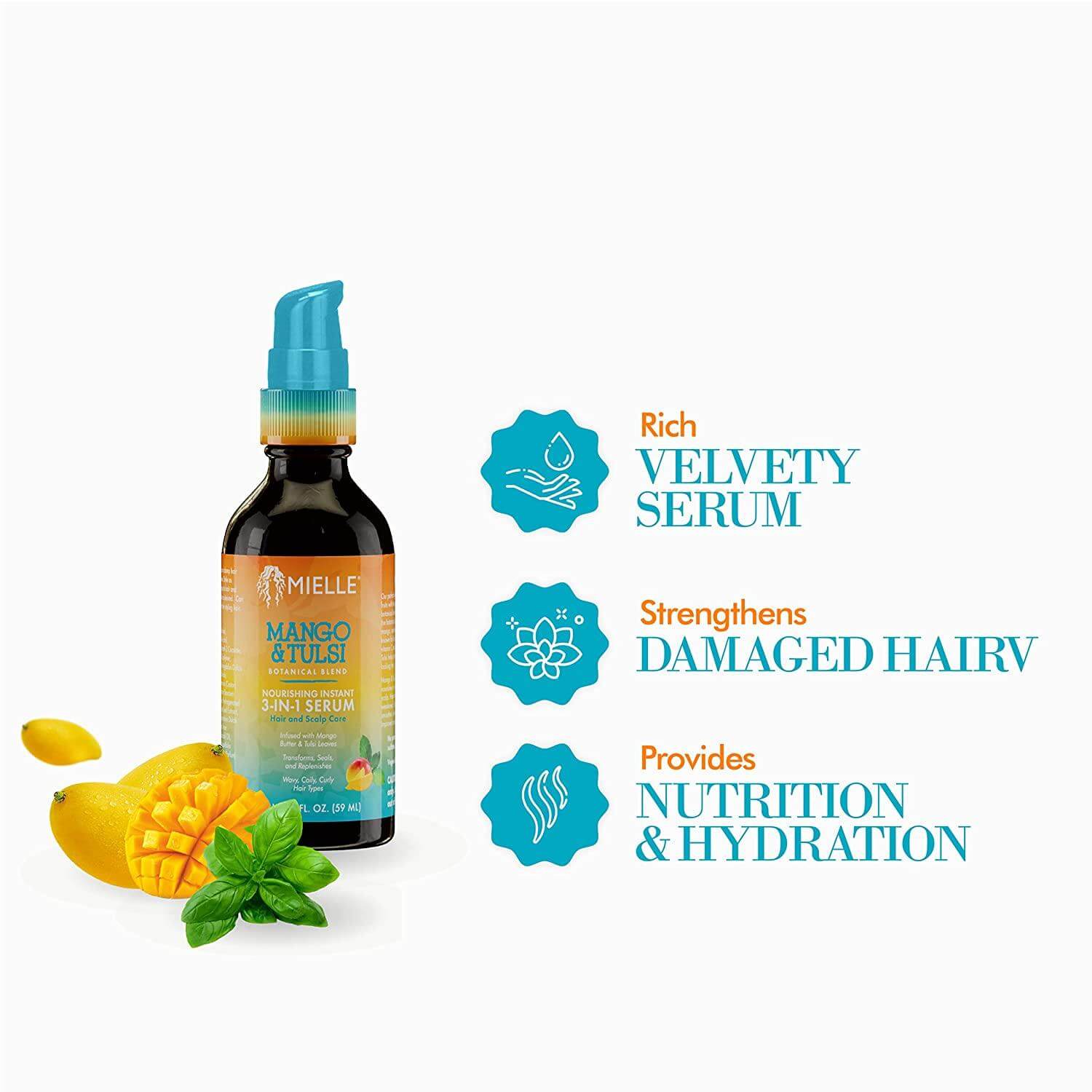 Mango & Tulsi Nourishing Instant 3-IN-1 Serum - image 5