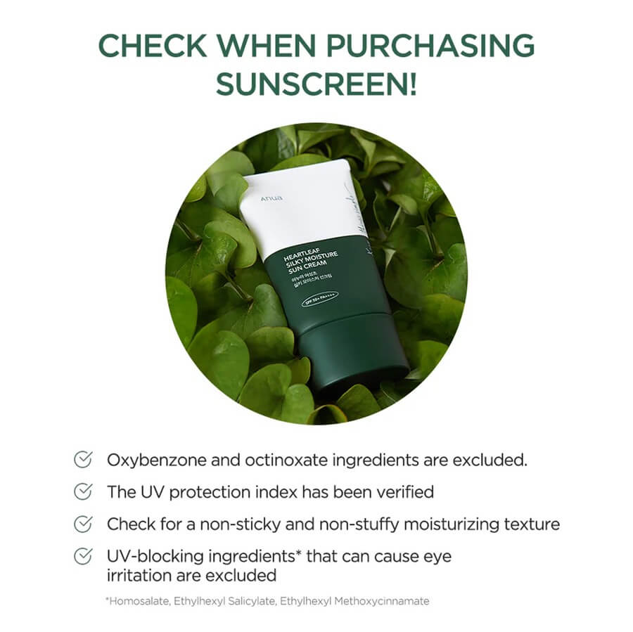 Heartleaf Silky Moisture Sun Cream - image 8