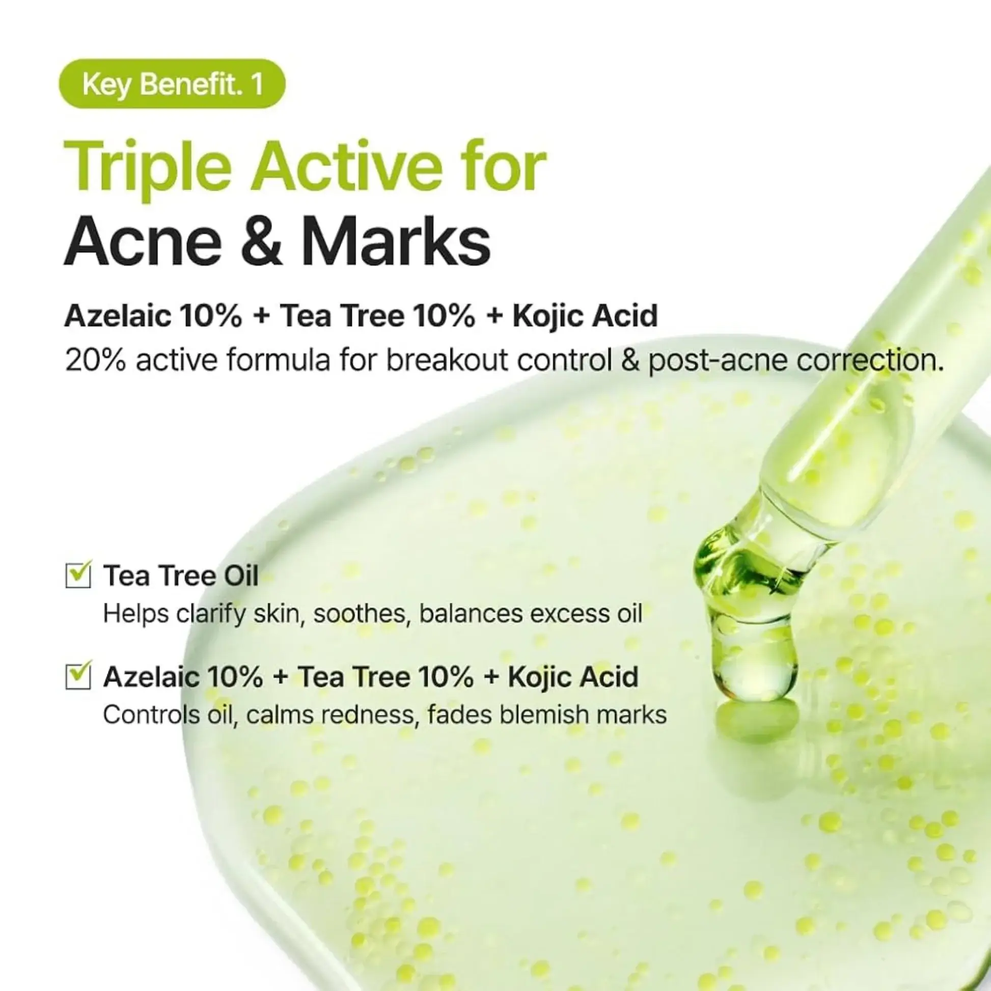 Azelaic Acid 10 Kojic Tea Tree Serum - image 3