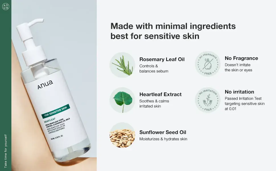 Heartleaf Pore Control Cleansing Oil Mild  - image 6