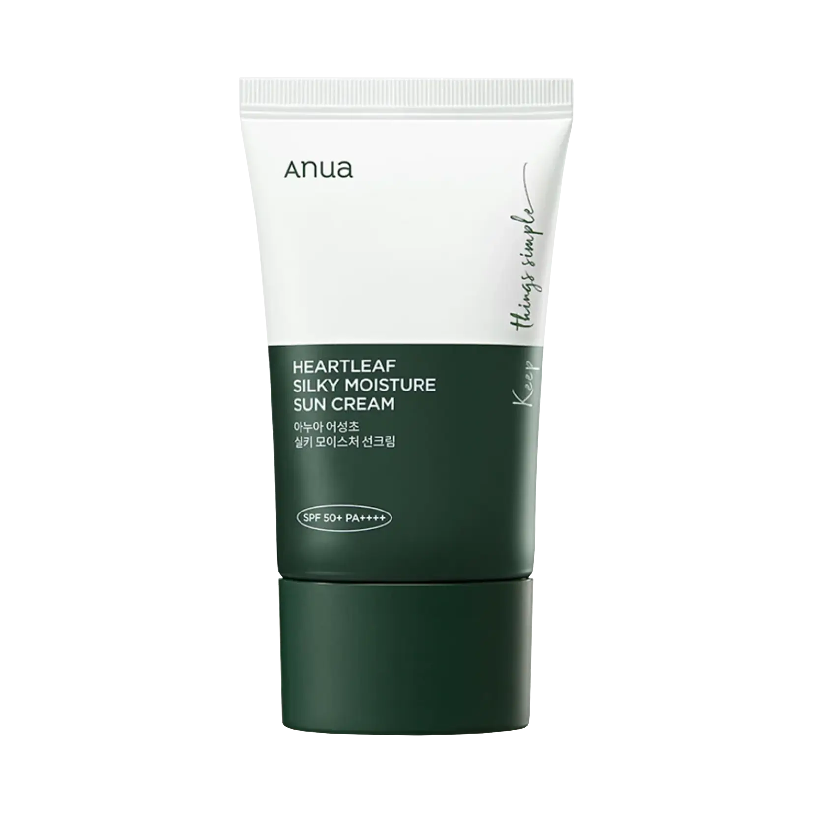 Heartleaf Silky Moisture Sun Cream