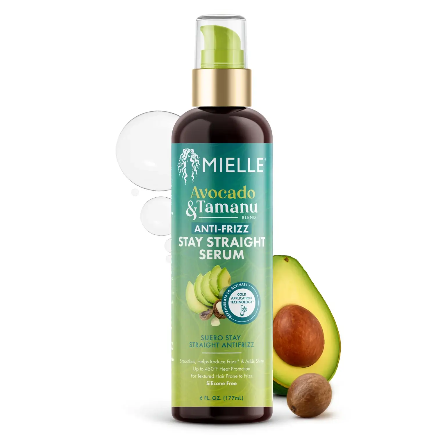 Avocado & Tamanu Anti-Frizz Stay Straight Serum - image 2