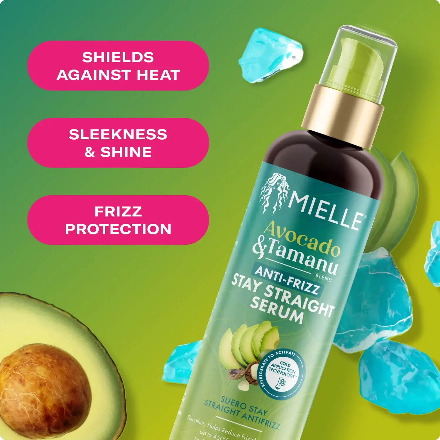 Avocado & Tamanu Anti-Frizz Stay Straight Serum - image 3
