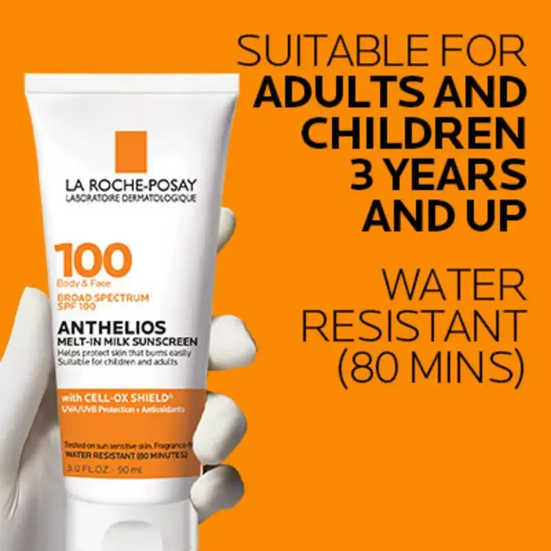 Anthelios Melt-in Milk Sunscreen For Face & Body SPF100 - image 6