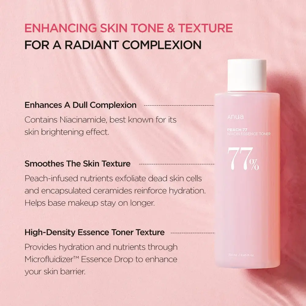 Peach 77 Niacin Essence Toner - image 3