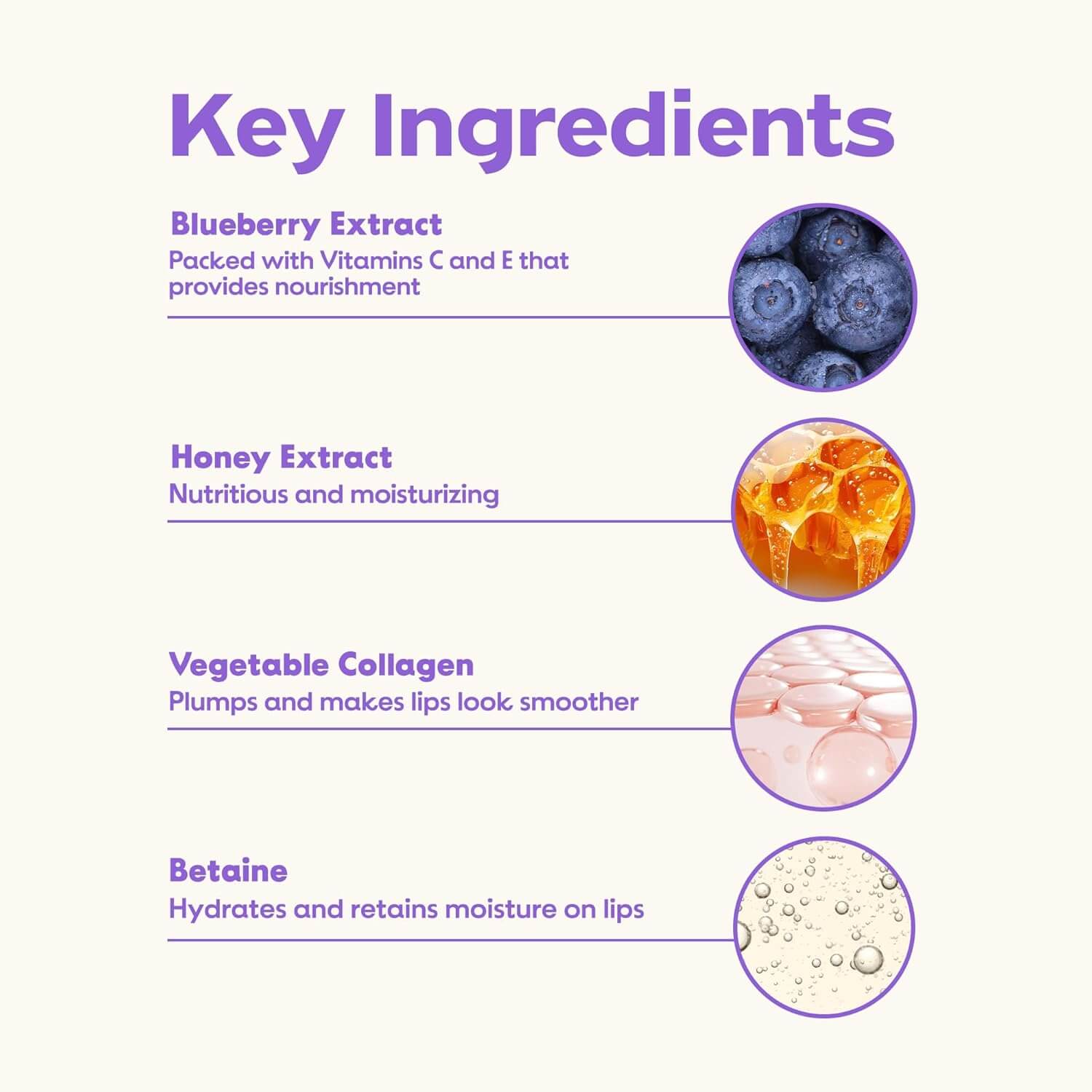 Blueberry Hydrating Honey Lip Balm - image 4
