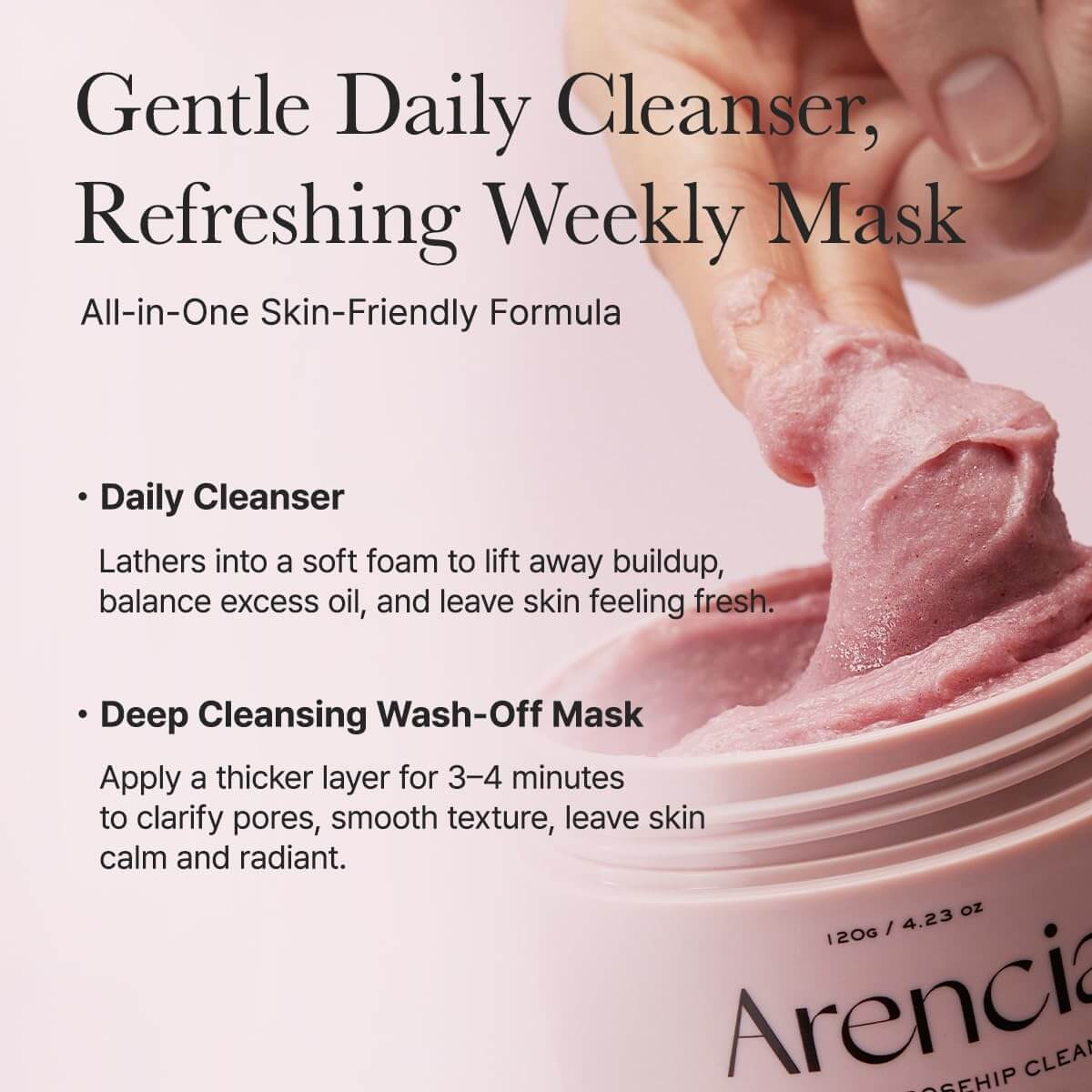 Fresh Rosehip Mochi Cleanser - image 8