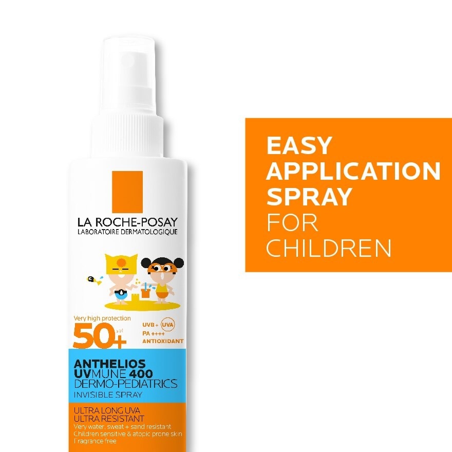 Anthelios Dermo-Pediatrics UVMune 400 Invisible Spray SPF50+ - image 2