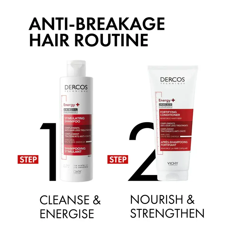 Dercos Anti-Hair Loss Energy+ Fortifying Conditioner - image 8