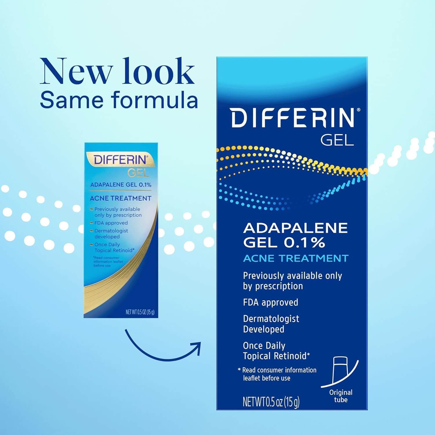 Differin Gel - Adapalene Gel 0.1% Acne Treatment - image 3