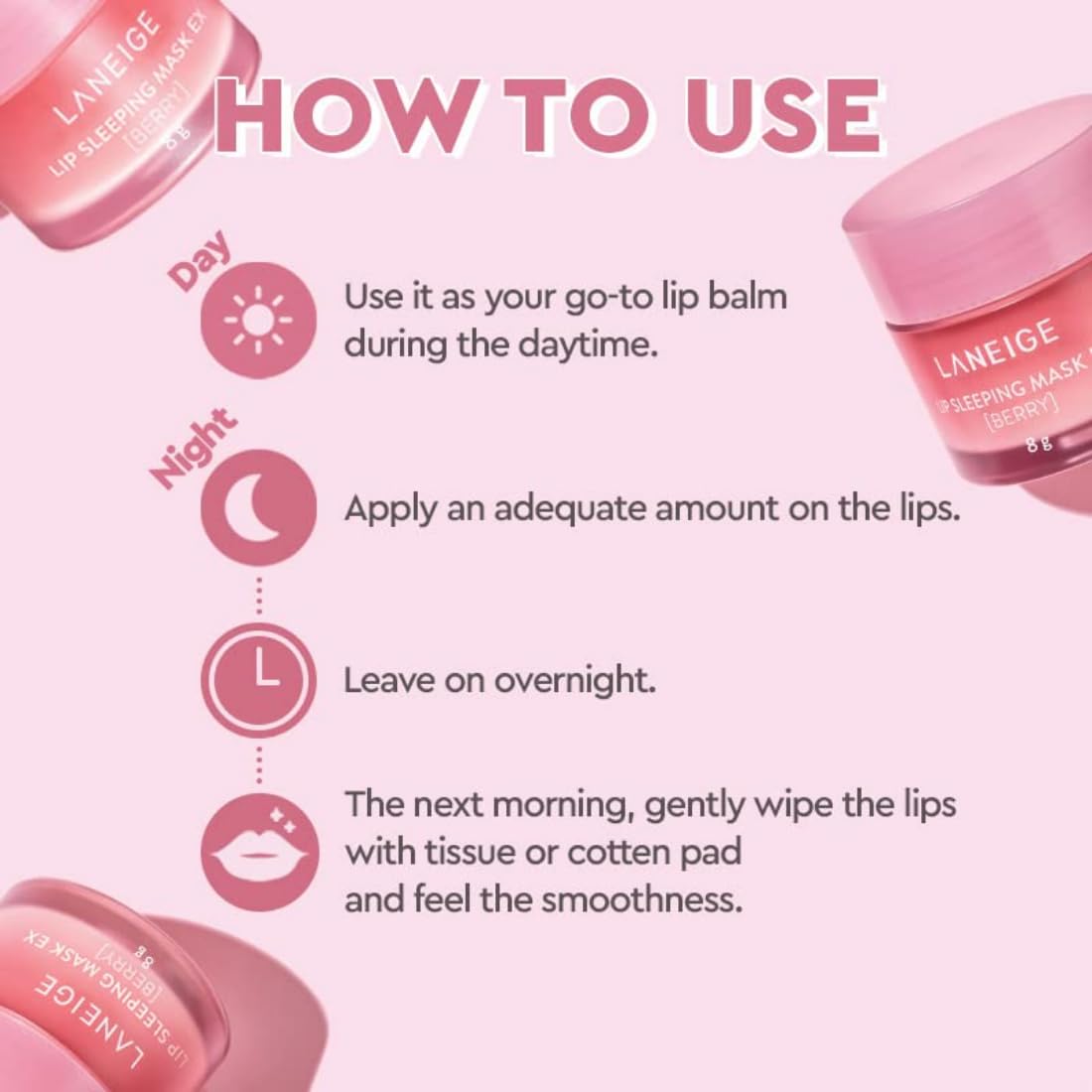 Lip Sleeping Mask EX [Berry] - image 11