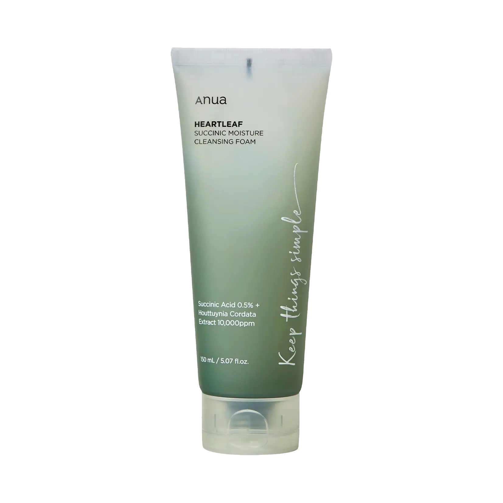 Heartleaf Succinic Moisture Cleansing Foam