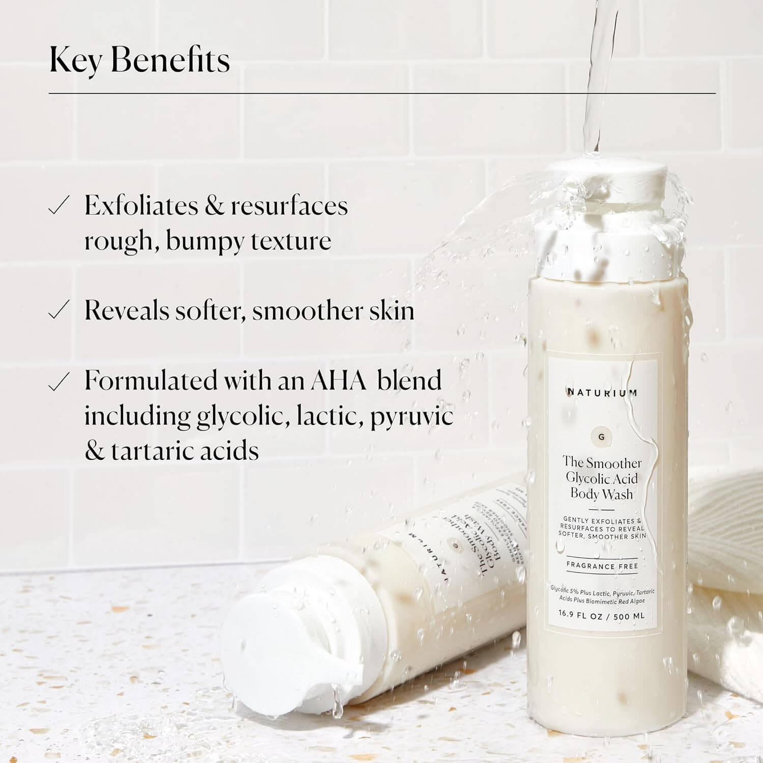 The Smoother Glycolic Acid Exfoliating Body Wash - image 7