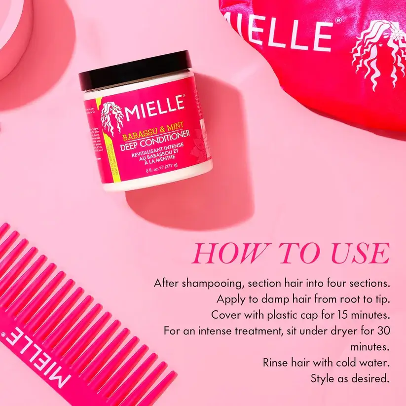 Babassu Oil & Mint Deep Conditioner  - image 7