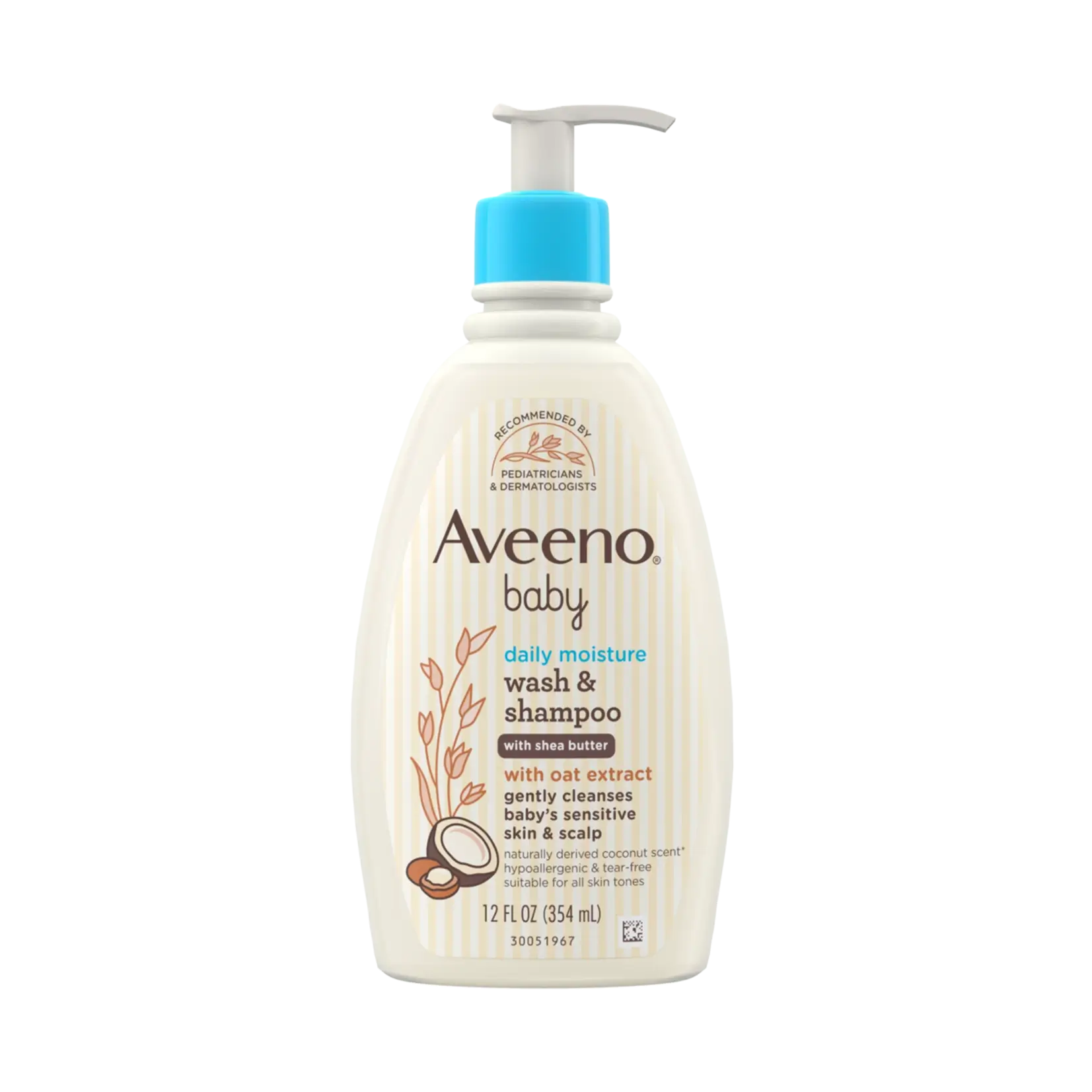 Baby Daily Moisture 2-in-1 Body Wash & Shampoo