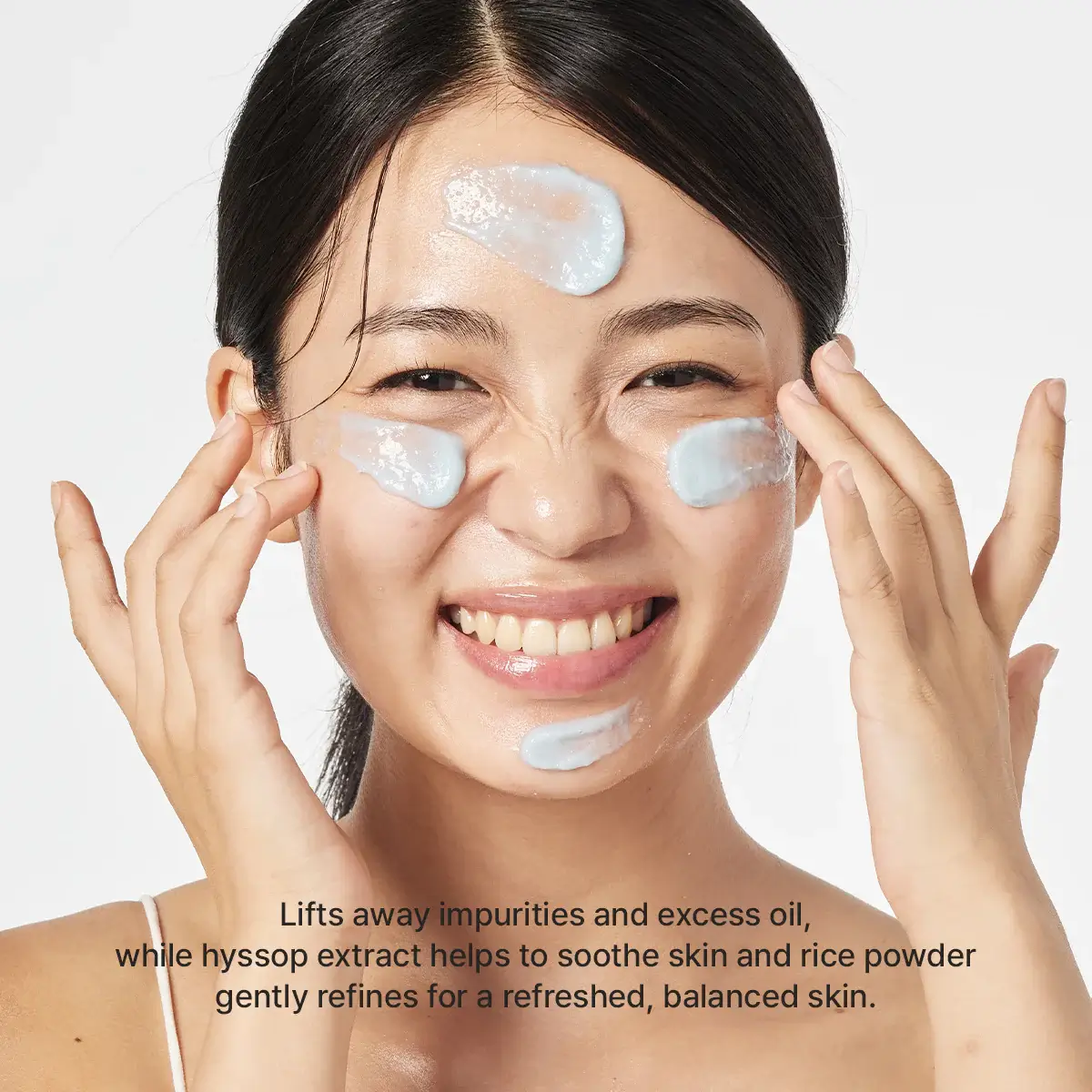 Fresh Blue Hyssop Rice Mochi Cleanser - image 10