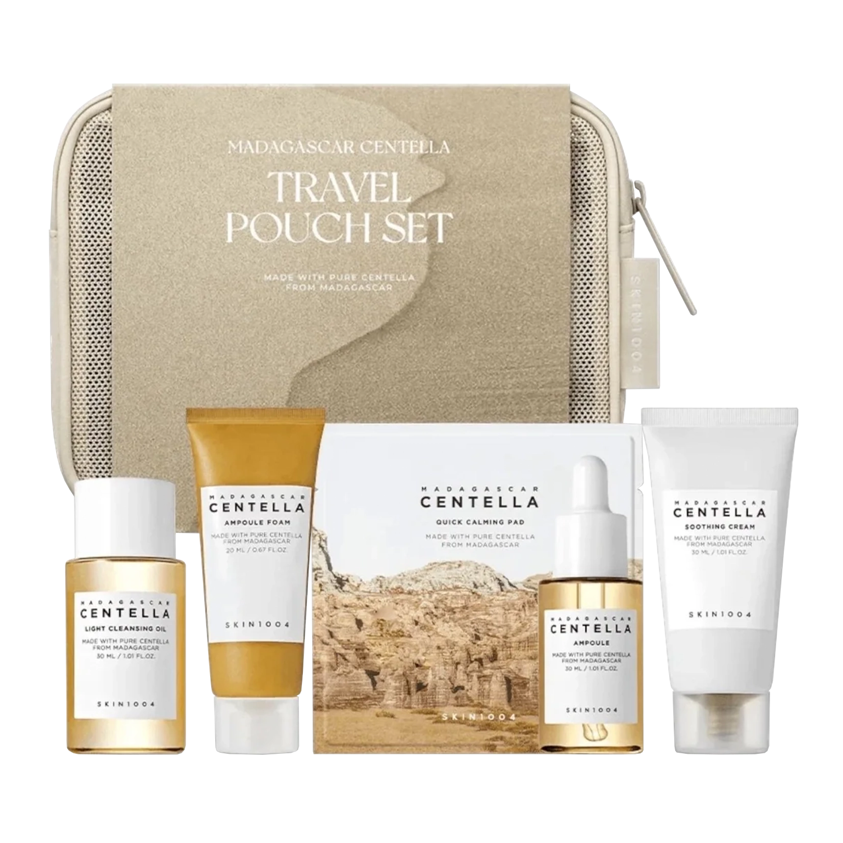 Madagascar Centella Travel Pouch Set 
