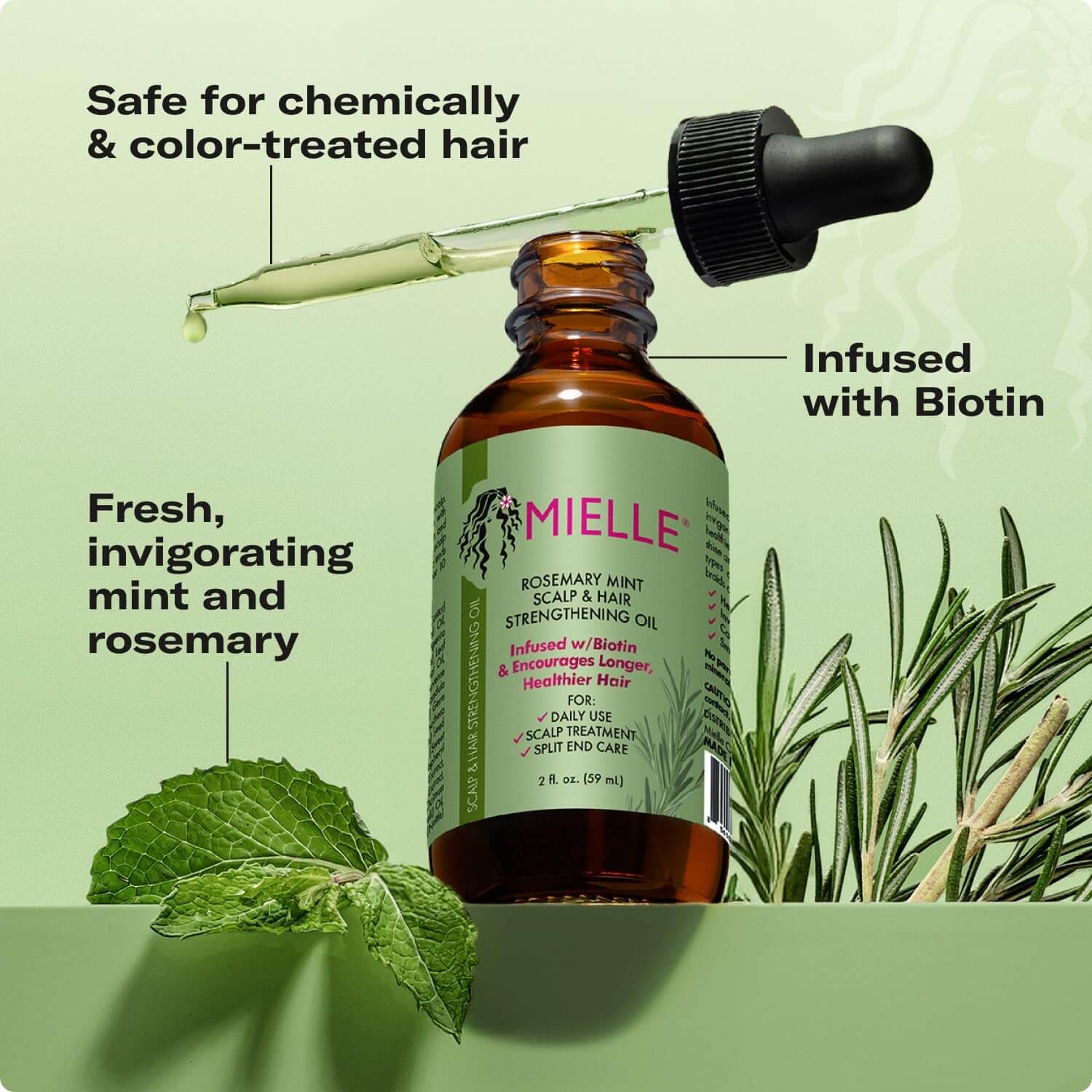 Rosemary Mint Scalp & Hair Strengthening Oil - image 6