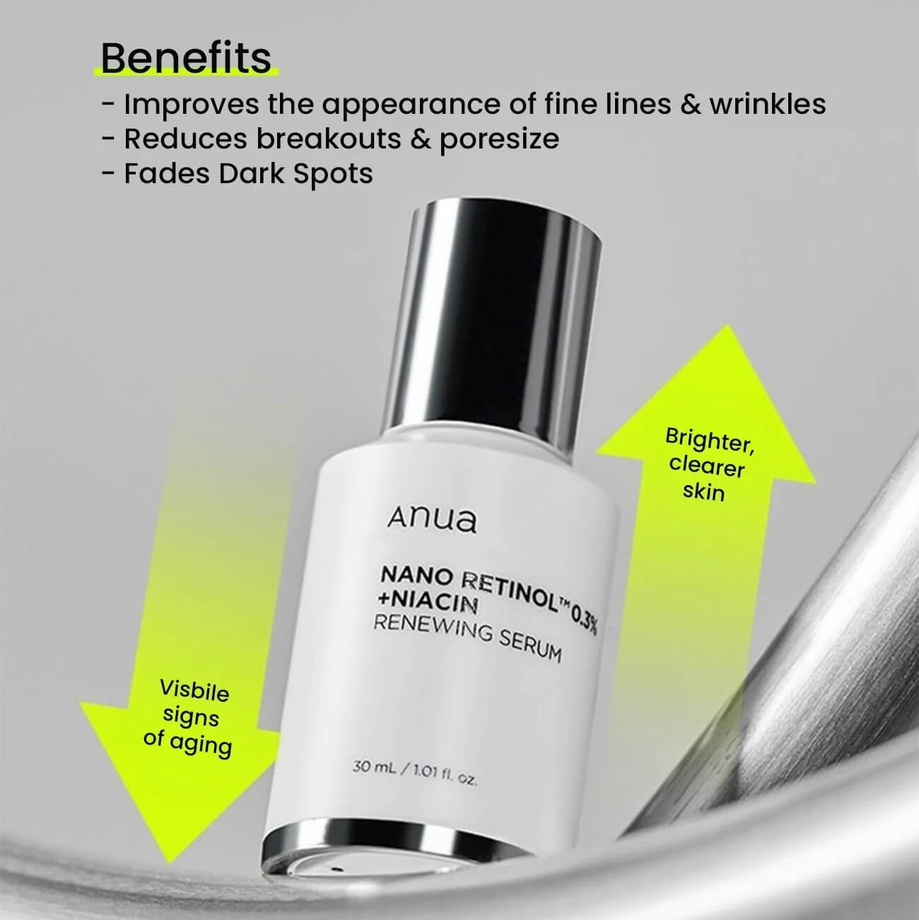 Anua Retinol™0.3% + Niacin Renewing Serum - image 6