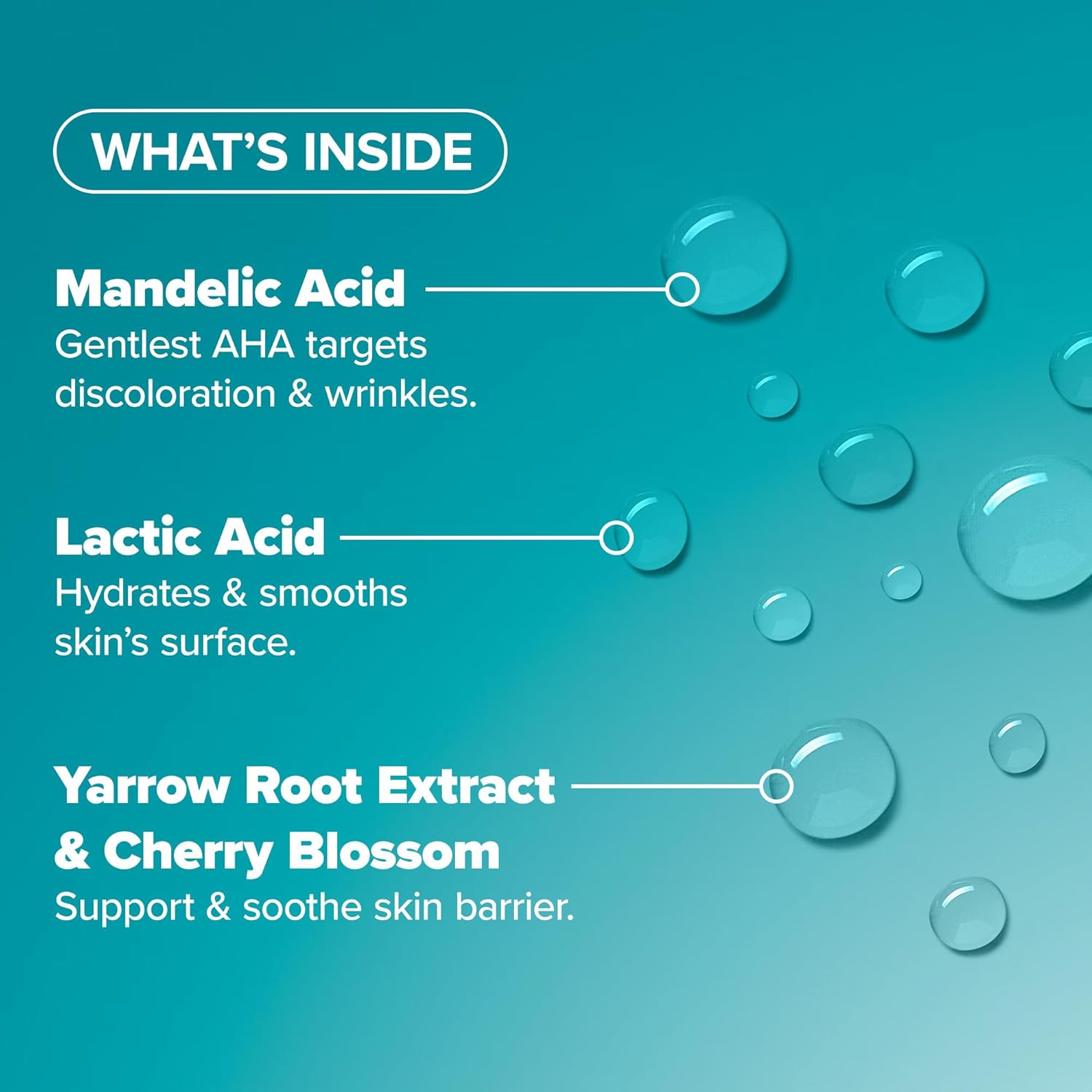 6% Mandelic + 2% Lactic Acid AHA Liquid Exfoliant - image 2