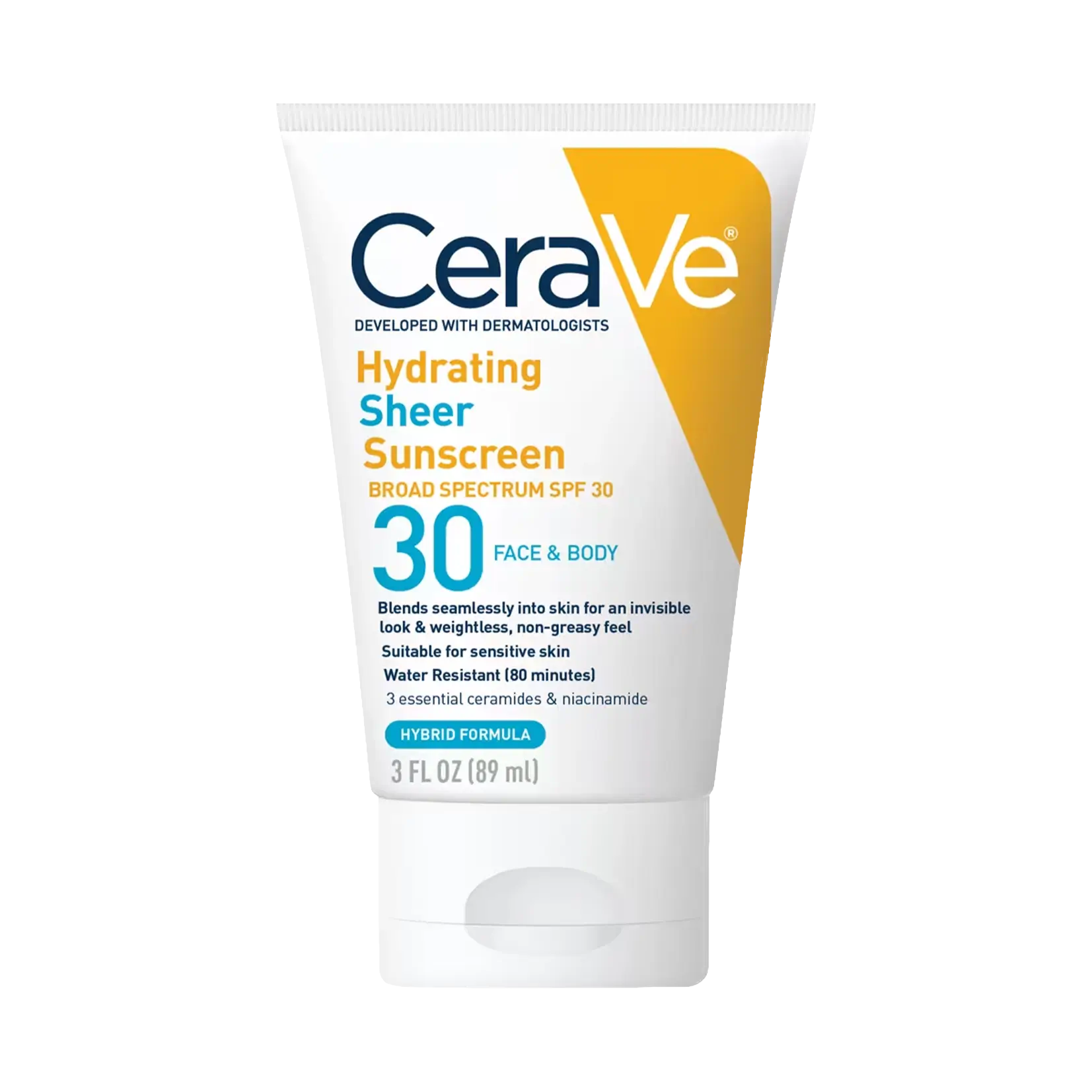 Hydrating Sheer Sunscreen Broad Spectrum SPF 30 for Face & Body