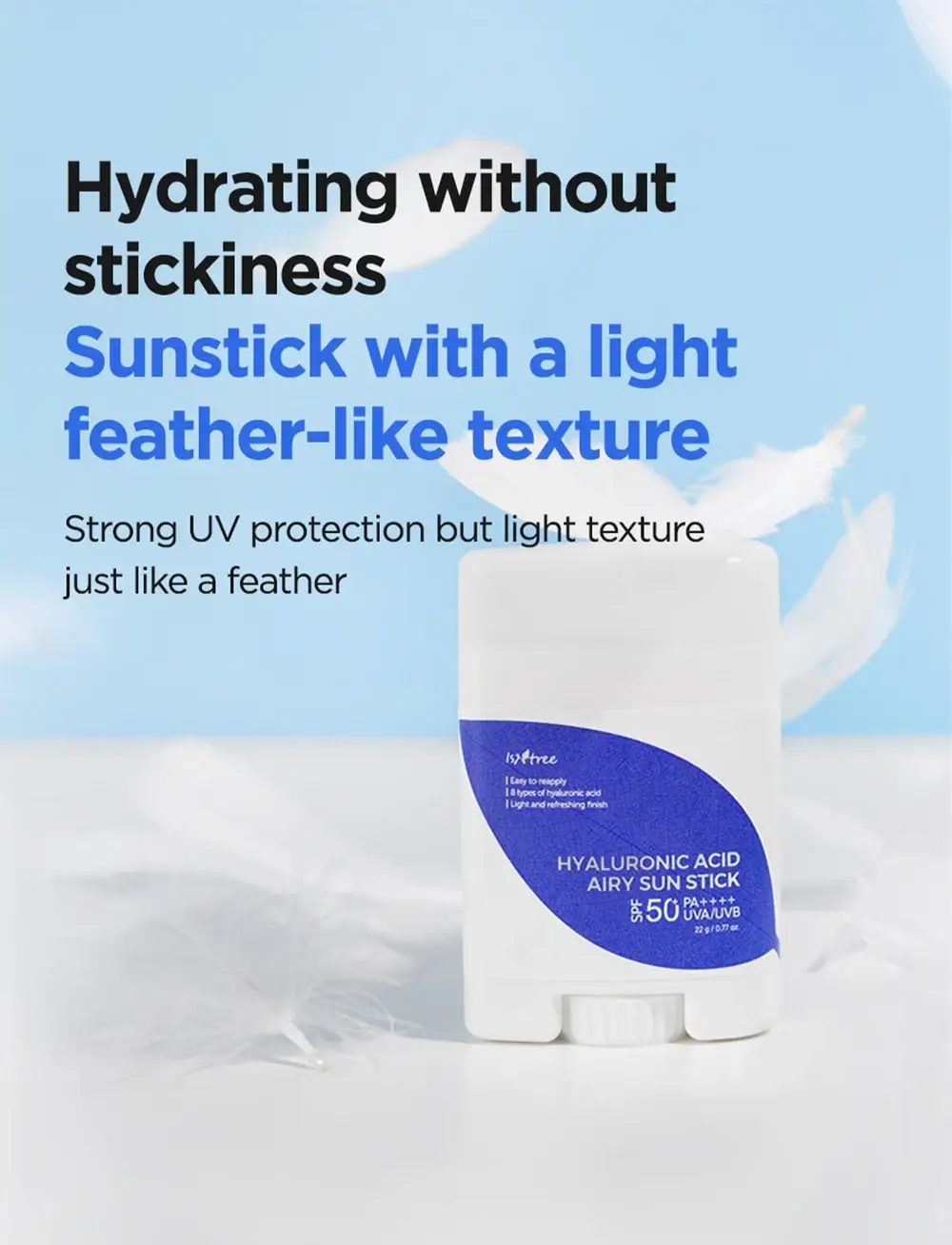 Hyaluronic Acid Airy Sun Stick SPF 50+PA++++ - image 3