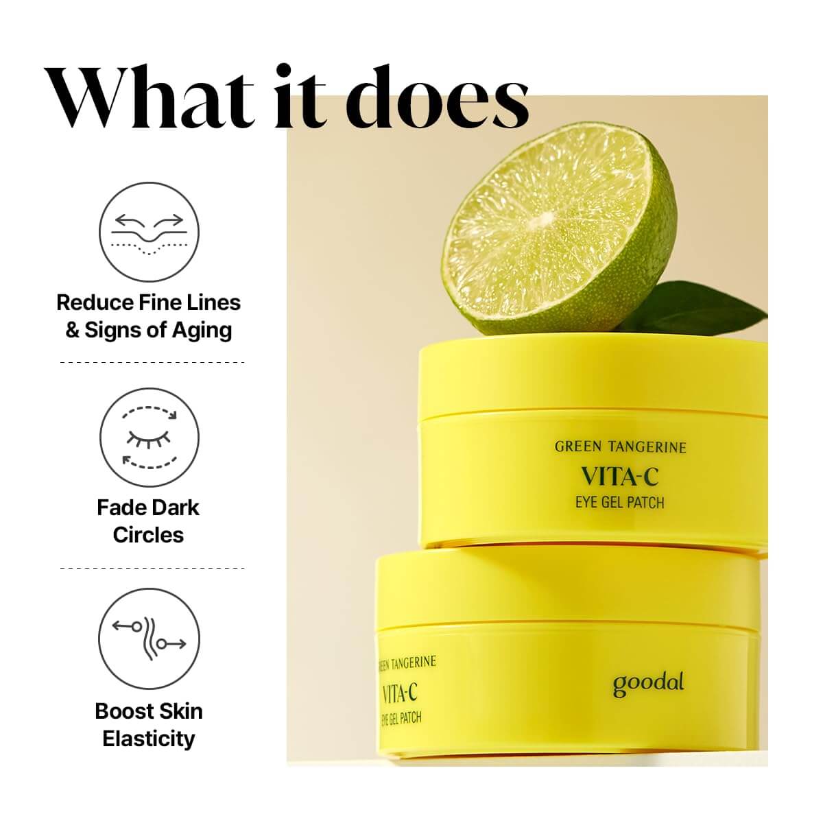 Green Tangerine Vita C Eye Gel Patch  - image 4