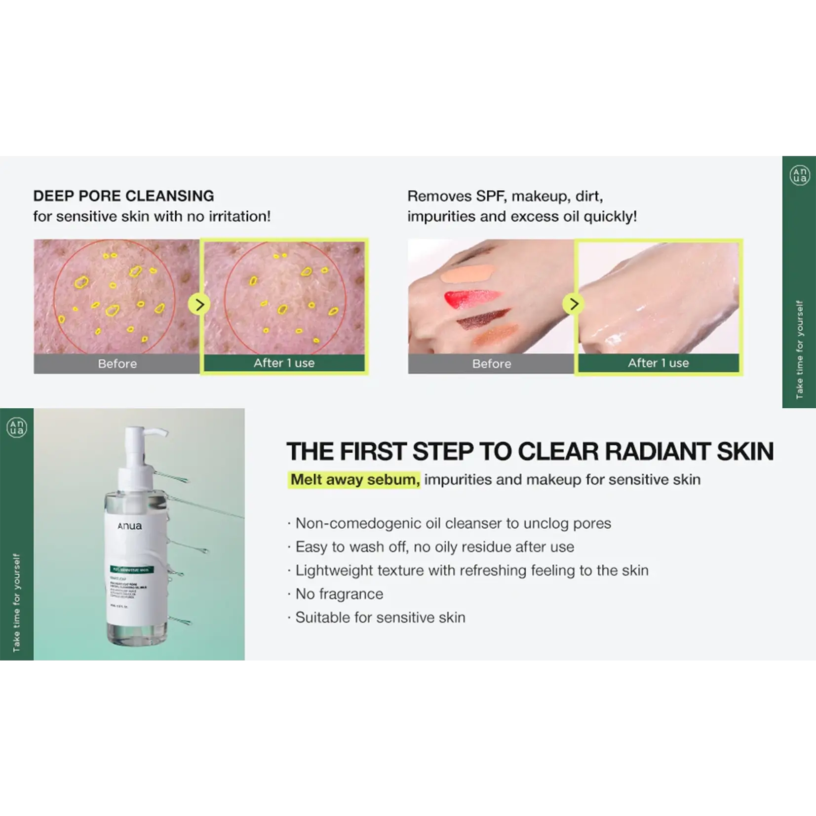 Heartleaf Pore Control Cleansing Oil Mild  - image 7