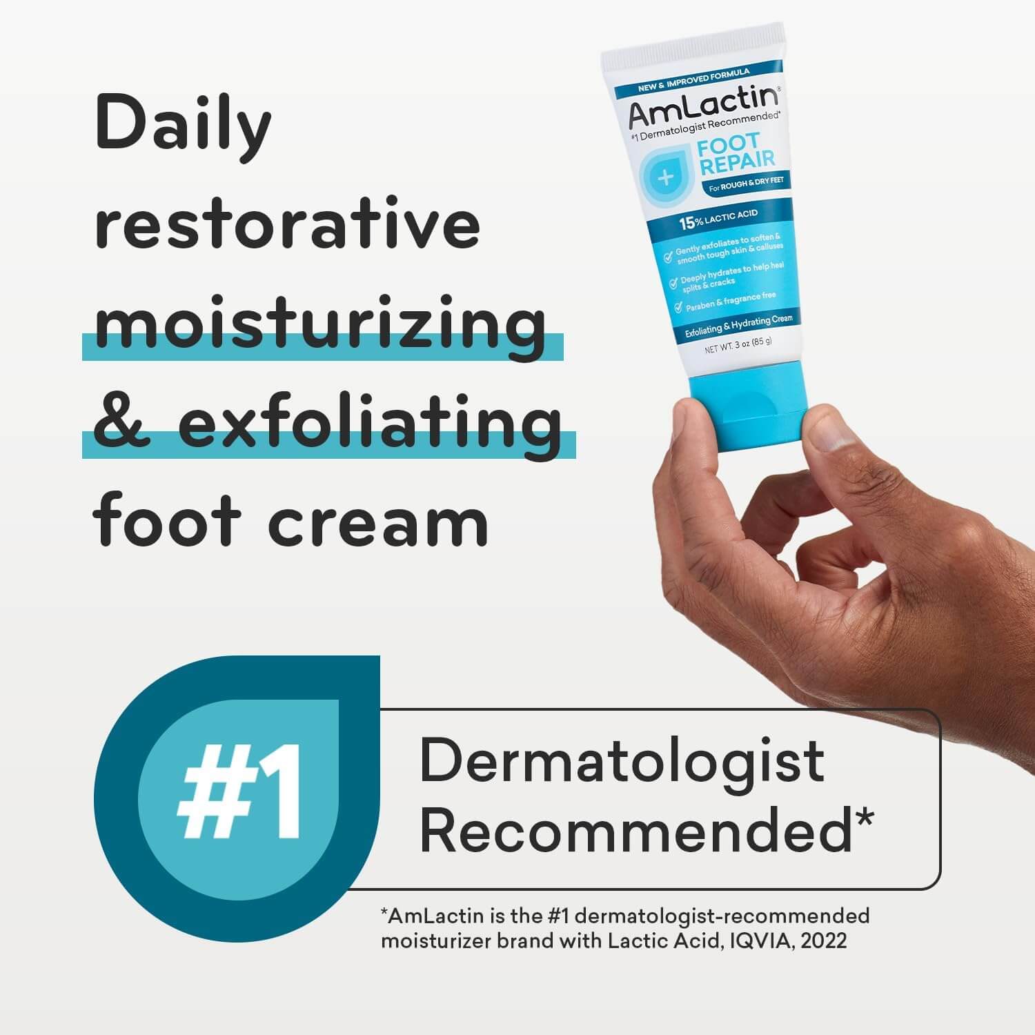 Foot Repair Cream with 15% Lactic Acid AHA - image 2