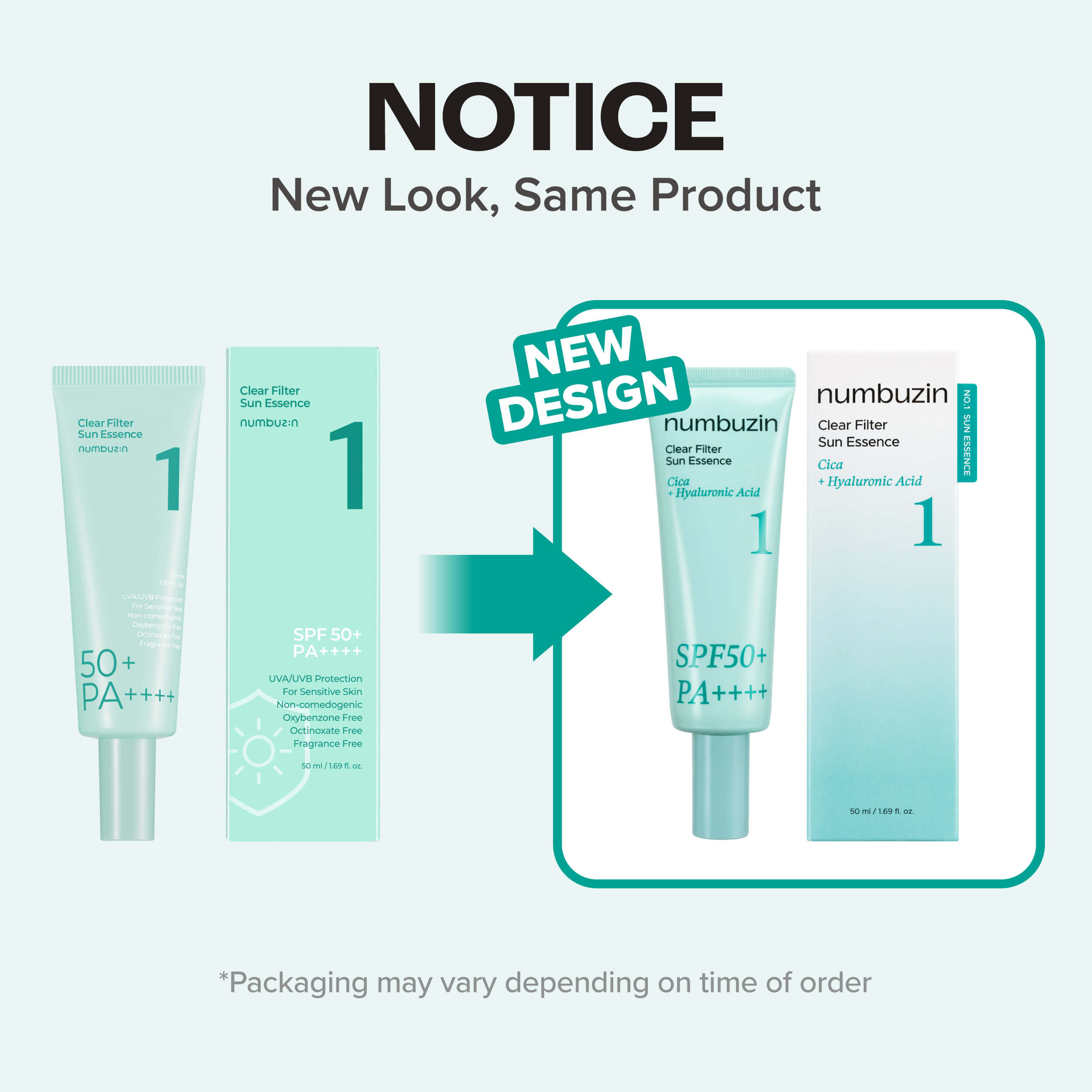 No.1  Clear Filter Sun Essence - image 2