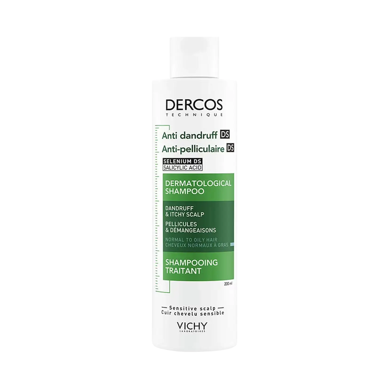 Dercos Anti-Dandruff Shampoo For Normal To Oily Hair 